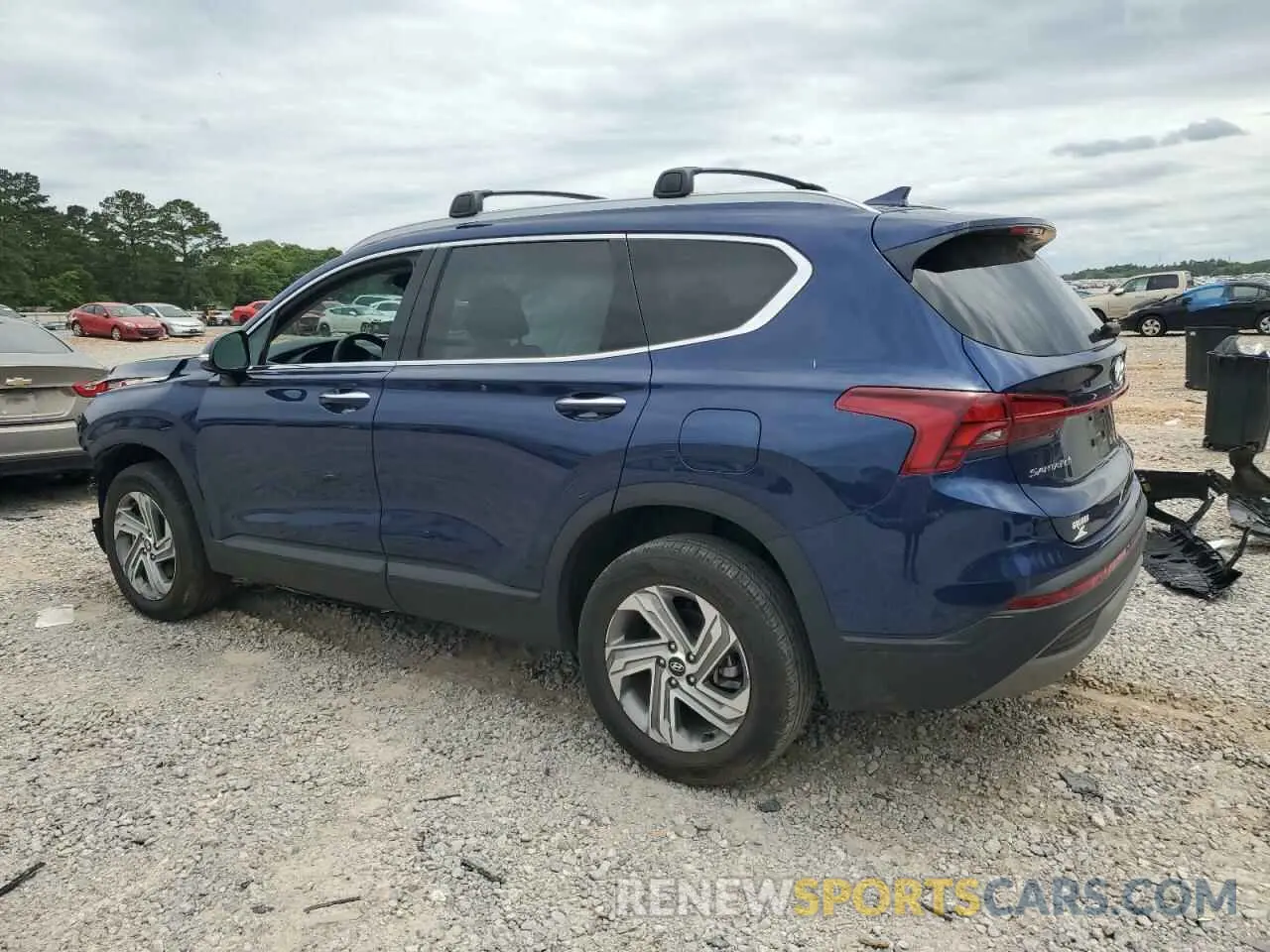 2 Photograph of a damaged car 5NMS2DAJ7PH553384 HYUNDAI SANTA FE 2023