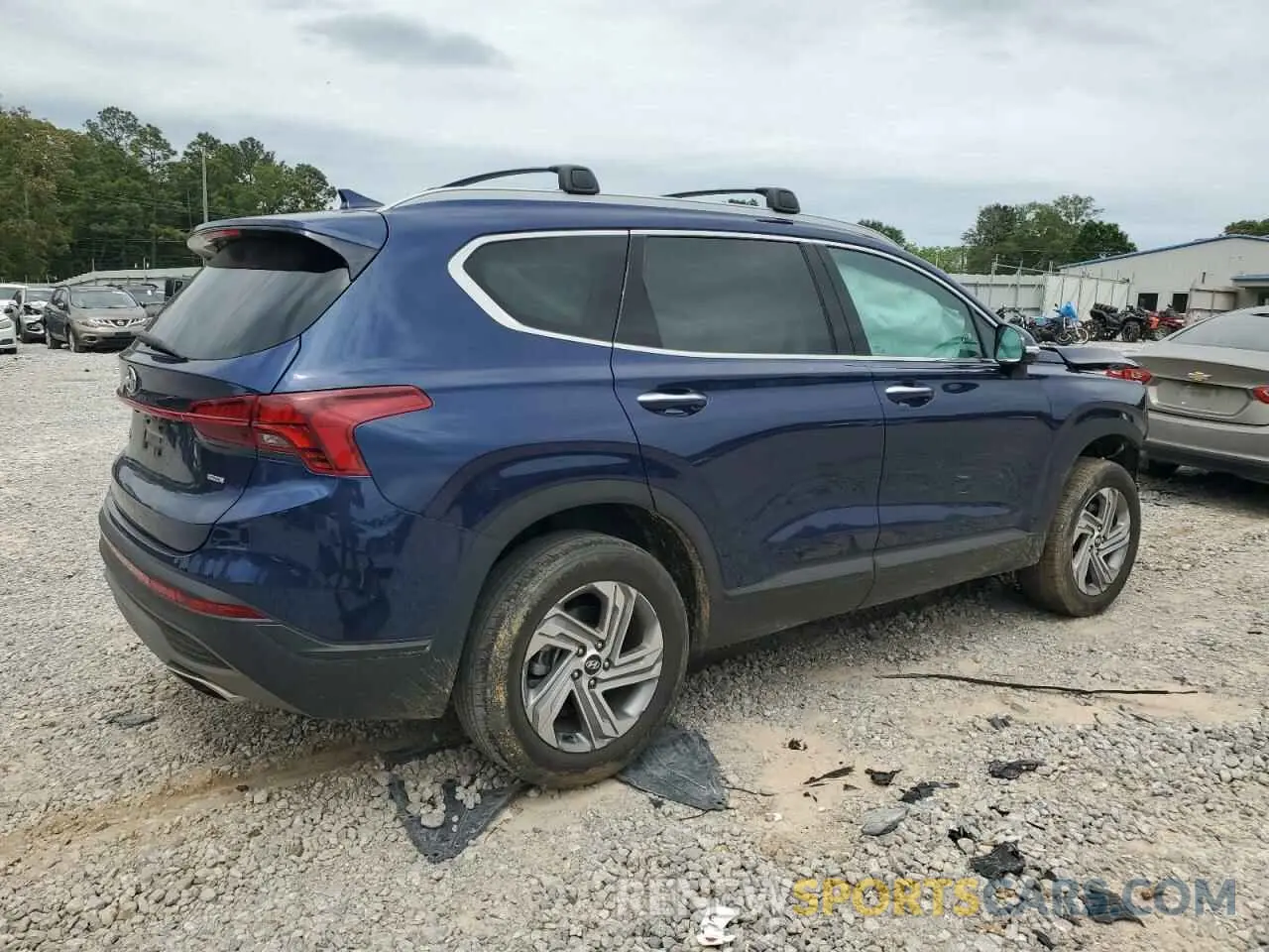 3 Photograph of a damaged car 5NMS2DAJ7PH553384 HYUNDAI SANTA FE 2023