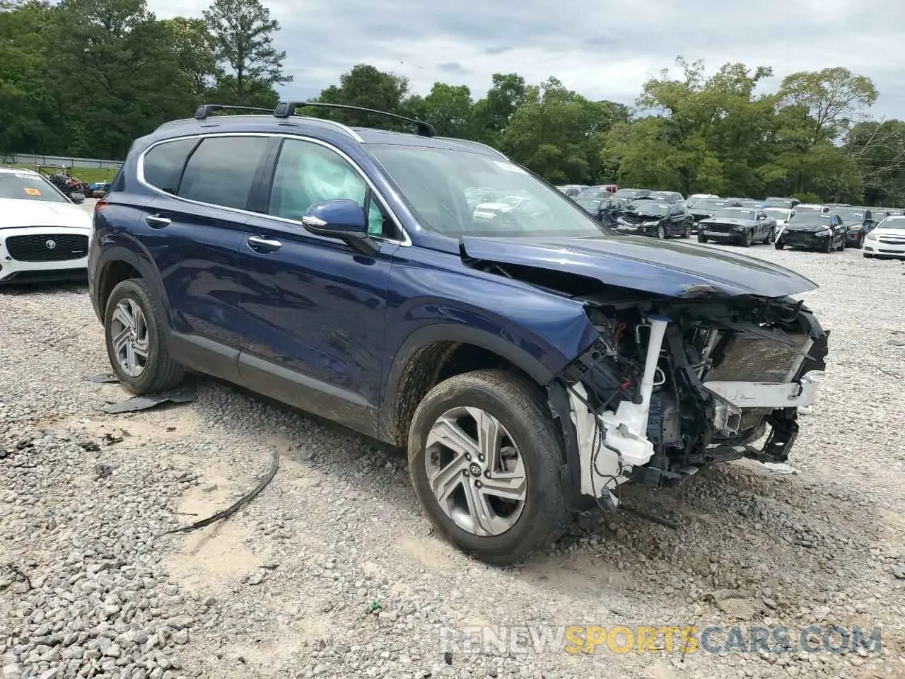 4 Photograph of a damaged car 5NMS2DAJ7PH553384 HYUNDAI SANTA FE 2023