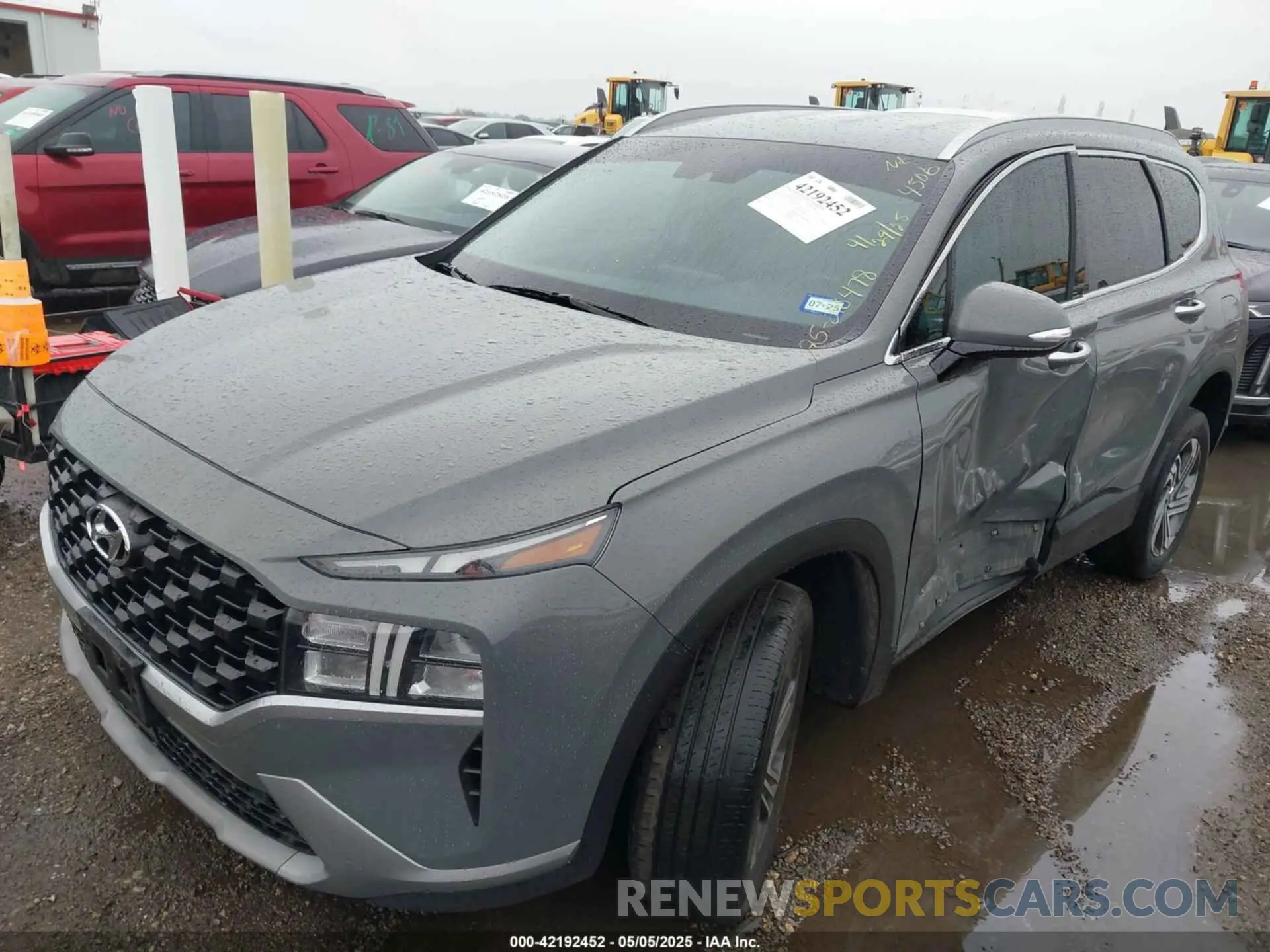 2 Photograph of a damaged car 5NMS2DAJ7PH584506 HYUNDAI SANTA FE 2023