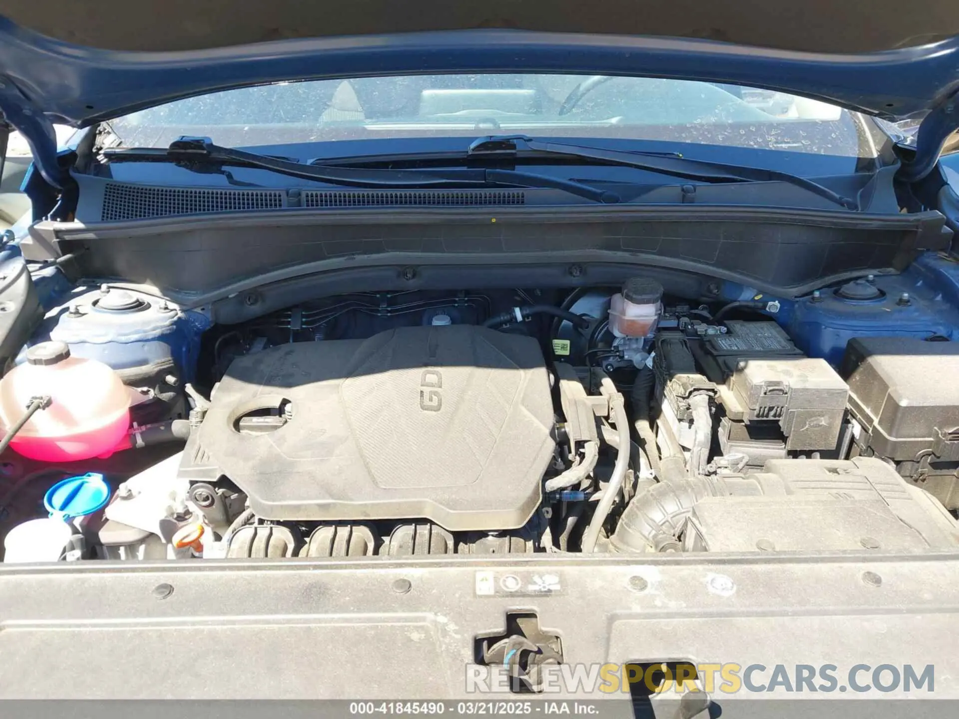 10 Photograph of a damaged car 5NMS2DAJ7PH592881 HYUNDAI SANTA FE 2023