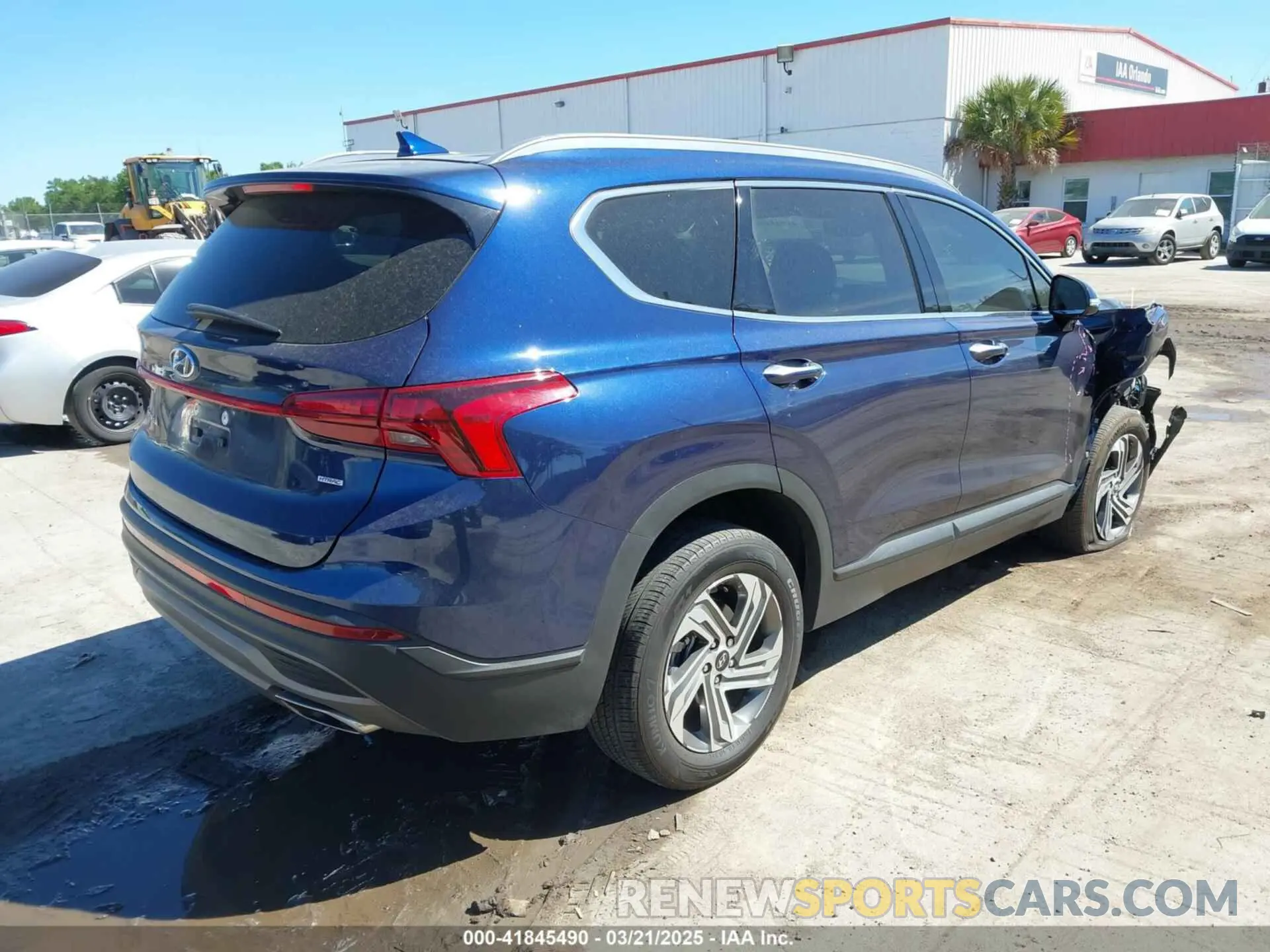 4 Photograph of a damaged car 5NMS2DAJ7PH592881 HYUNDAI SANTA FE 2023