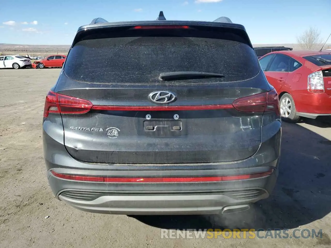 6 Photograph of a damaged car 5NMS2DAJ8PH515095 HYUNDAI SANTA FE 2023