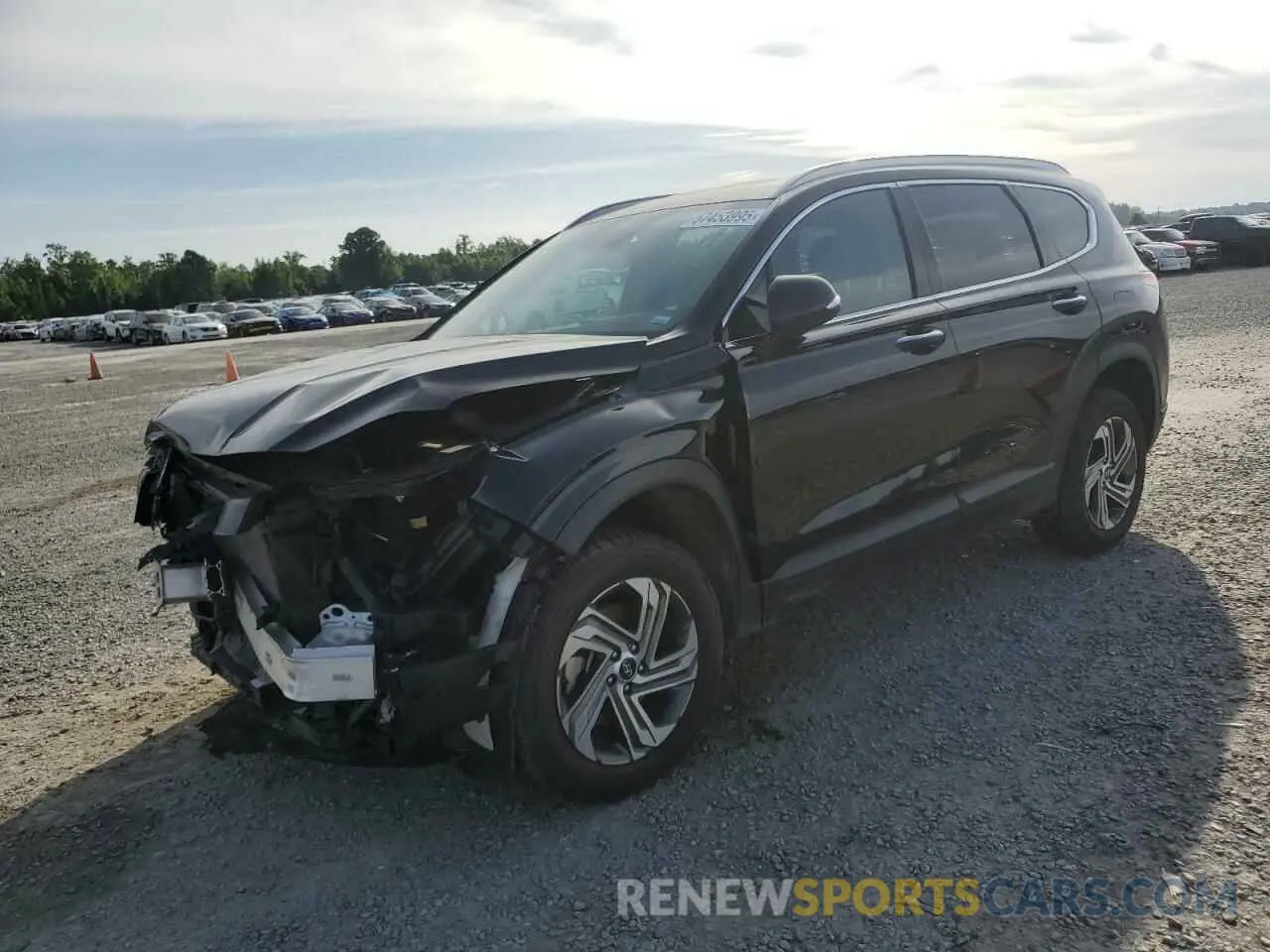 1 Photograph of a damaged car 5NMS2DAJ8PH535878 HYUNDAI SANTA FE 2023