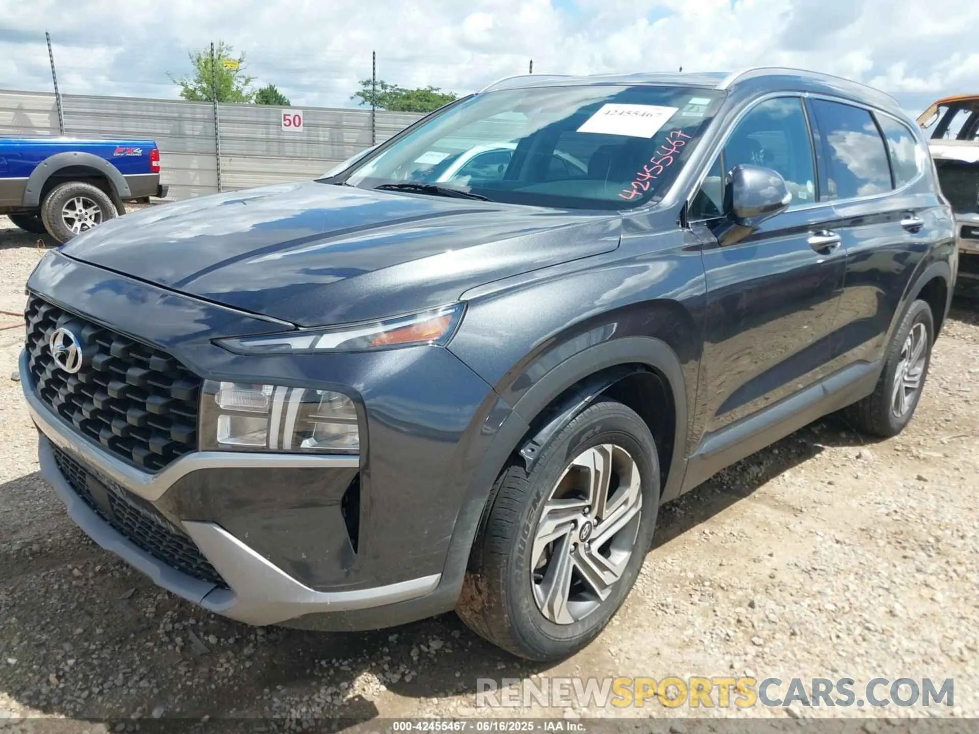 2 Photograph of a damaged car 5NMS2DAJ8PH544497 HYUNDAI SANTA FE 2023