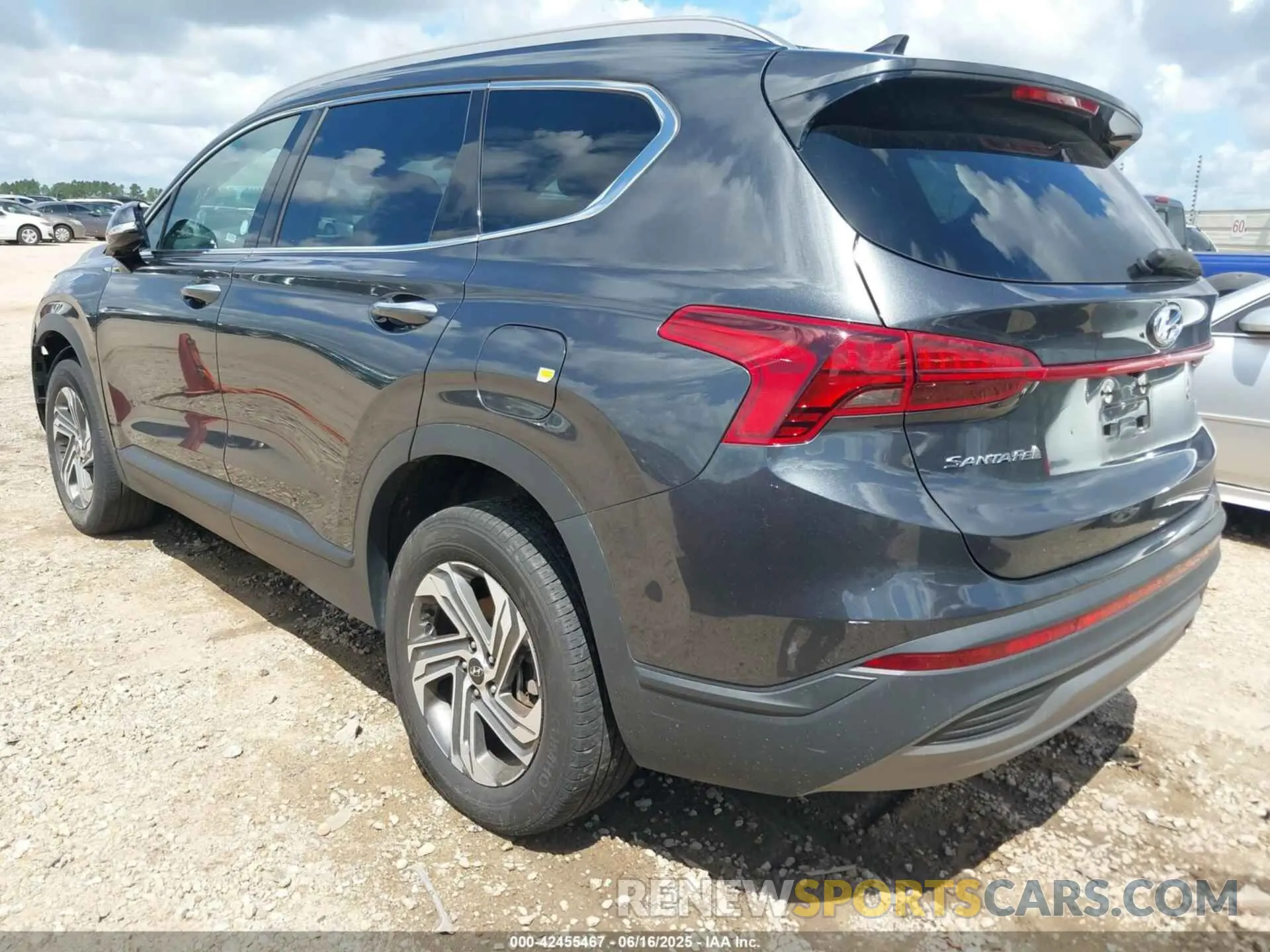 3 Photograph of a damaged car 5NMS2DAJ8PH544497 HYUNDAI SANTA FE 2023