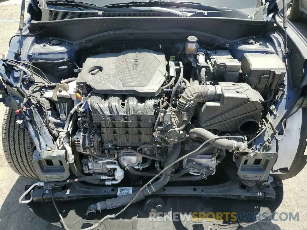 12 Photograph of a damaged car 5NMS2DAJ8PH548873 HYUNDAI SANTA FE 2023