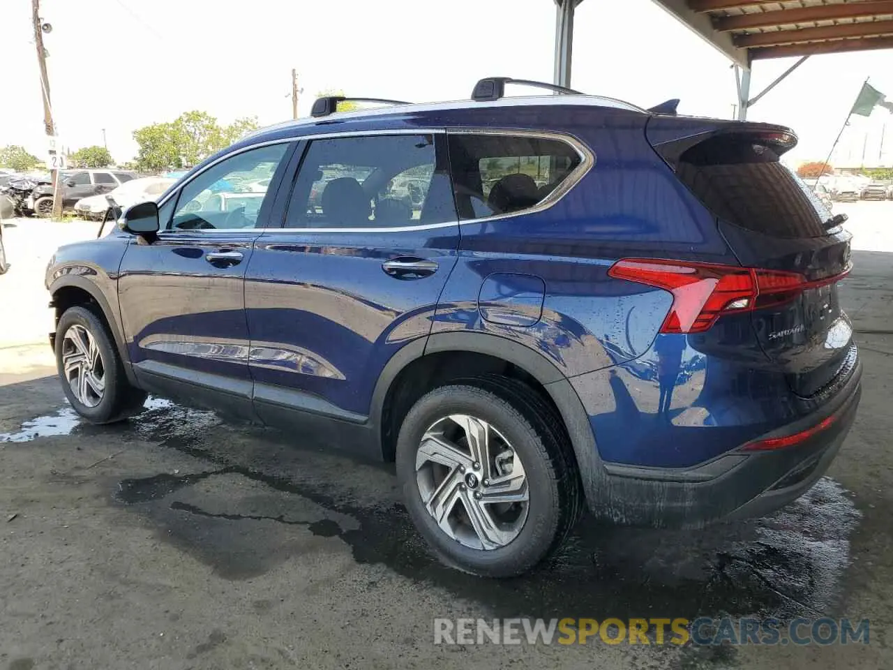 2 Photograph of a damaged car 5NMS2DAJ8PH548873 HYUNDAI SANTA FE 2023