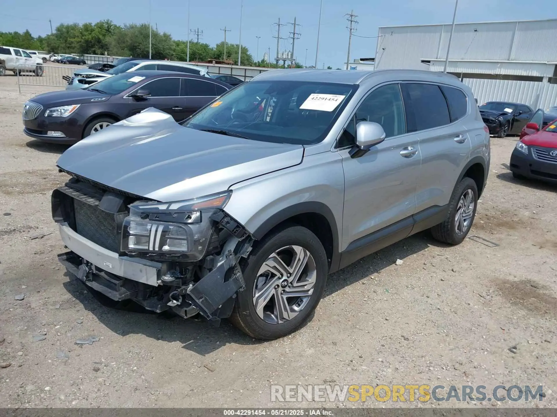 2 Photograph of a damaged car 5NMS2DAJ8PH628240 HYUNDAI SANTA FE 2023