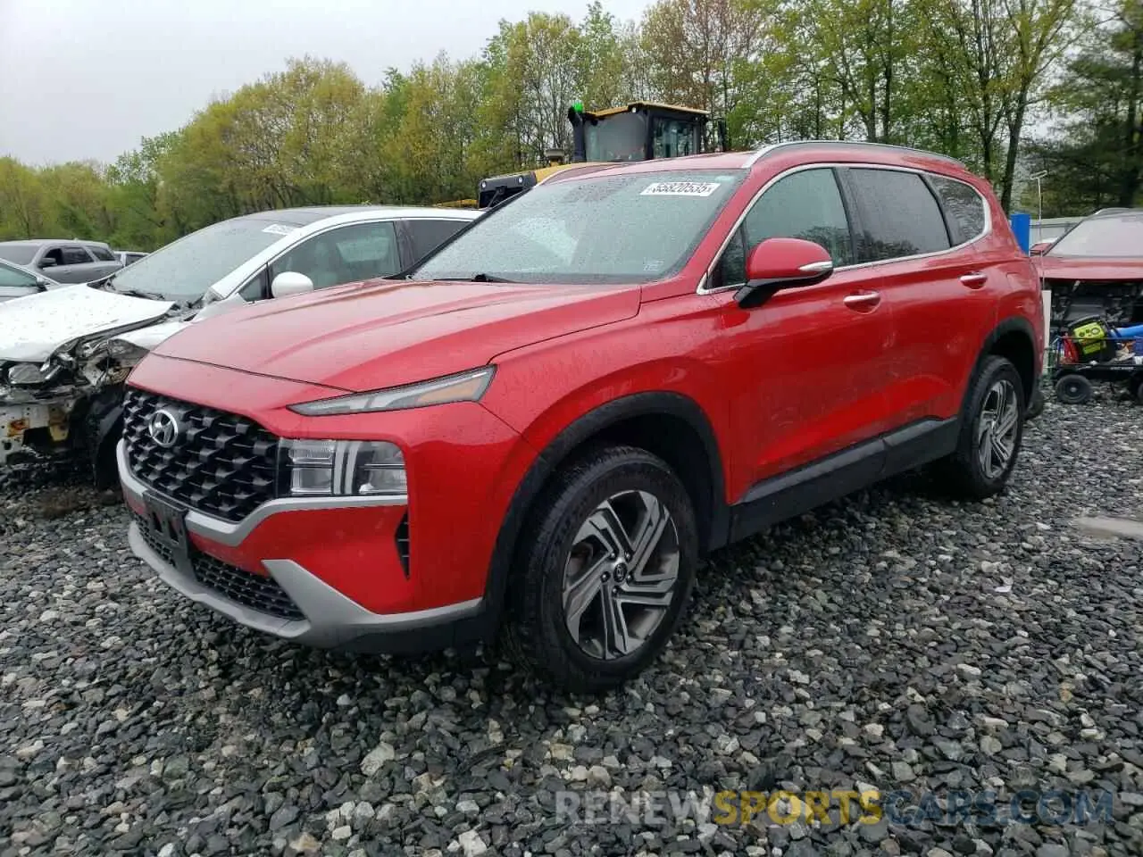 1 Photograph of a damaged car 5NMS2DAJ9PH514148 HYUNDAI SANTA FE 2023