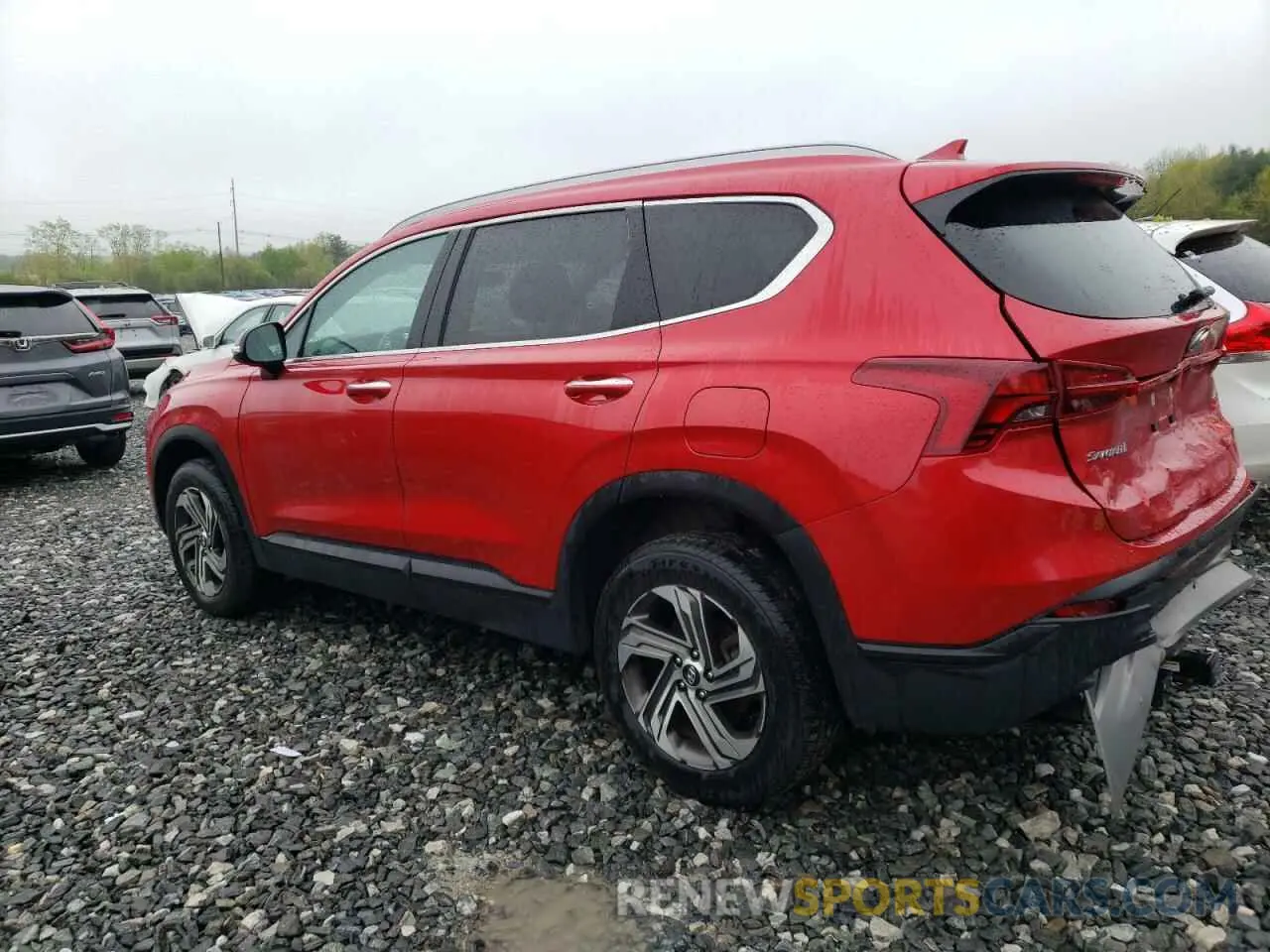 2 Photograph of a damaged car 5NMS2DAJ9PH514148 HYUNDAI SANTA FE 2023