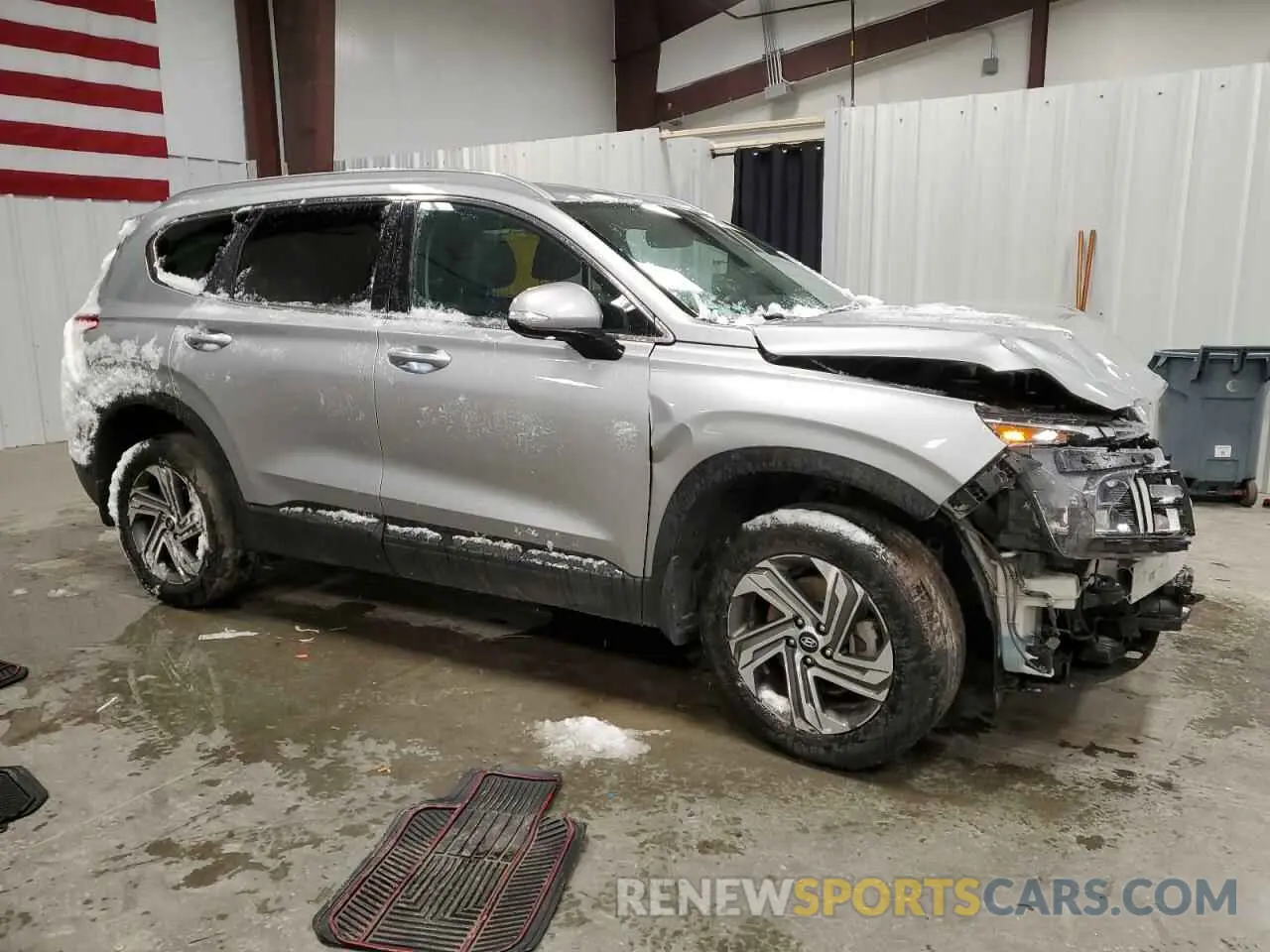 4 Photograph of a damaged car 5NMS2DAJ9PH521200 HYUNDAI SANTA FE 2023