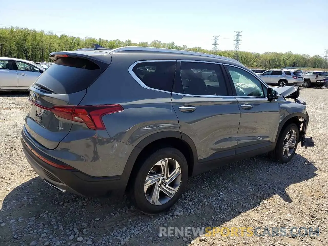 3 Photograph of a damaged car 5NMS2DAJ9PH529099 HYUNDAI SANTA FE 2023