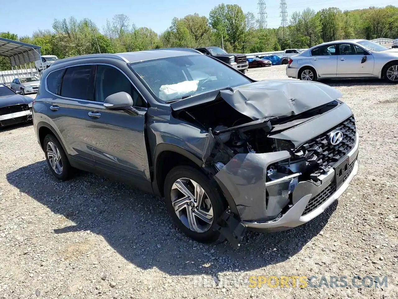 4 Photograph of a damaged car 5NMS2DAJ9PH529099 HYUNDAI SANTA FE 2023