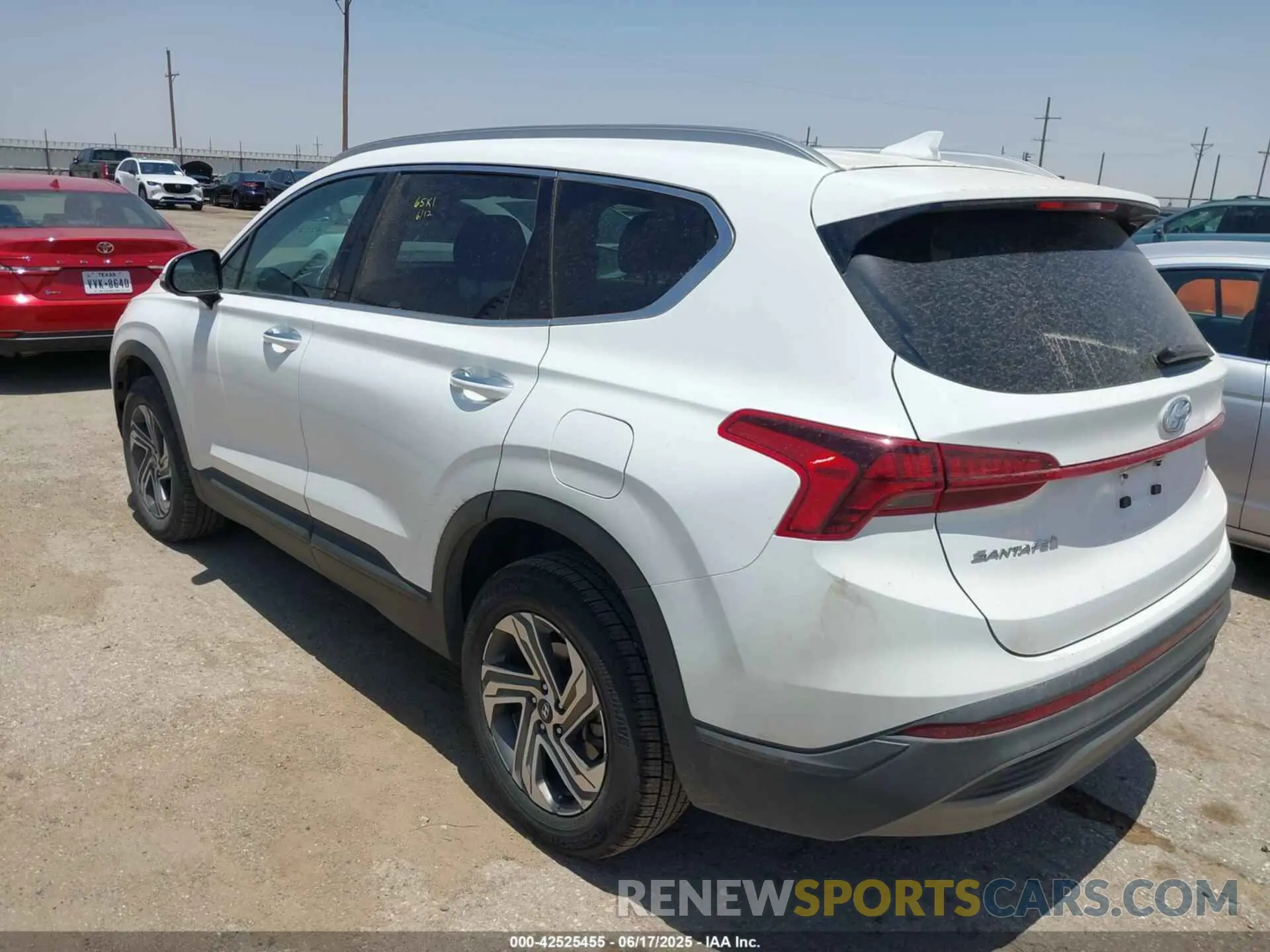 3 Photograph of a damaged car 5NMS2DAJ9PH562670 HYUNDAI SANTA FE 2023