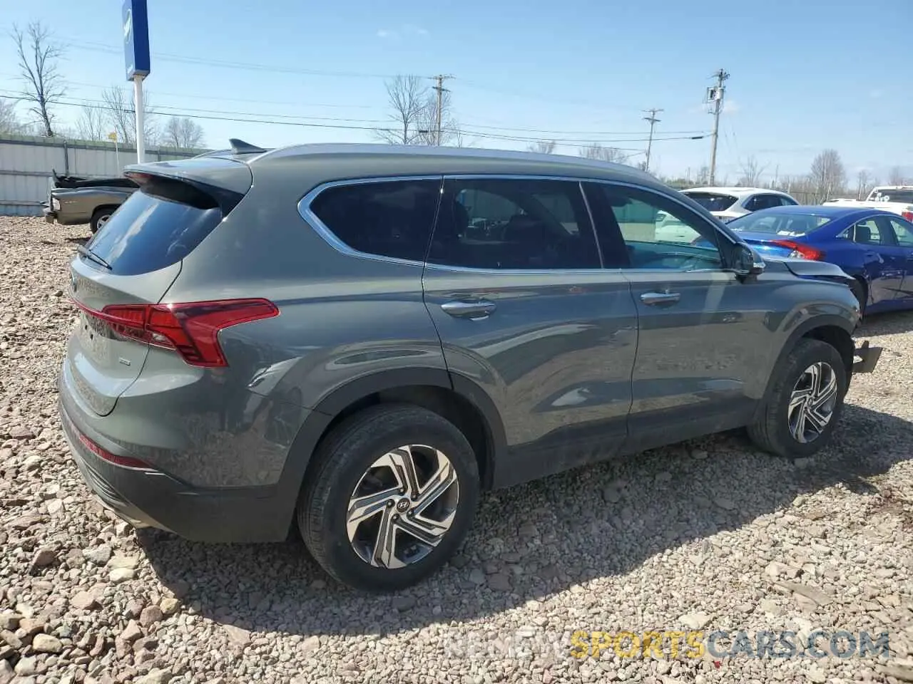 3 Photograph of a damaged car 5NMS2DAJ9PH621278 HYUNDAI SANTA FE 2023