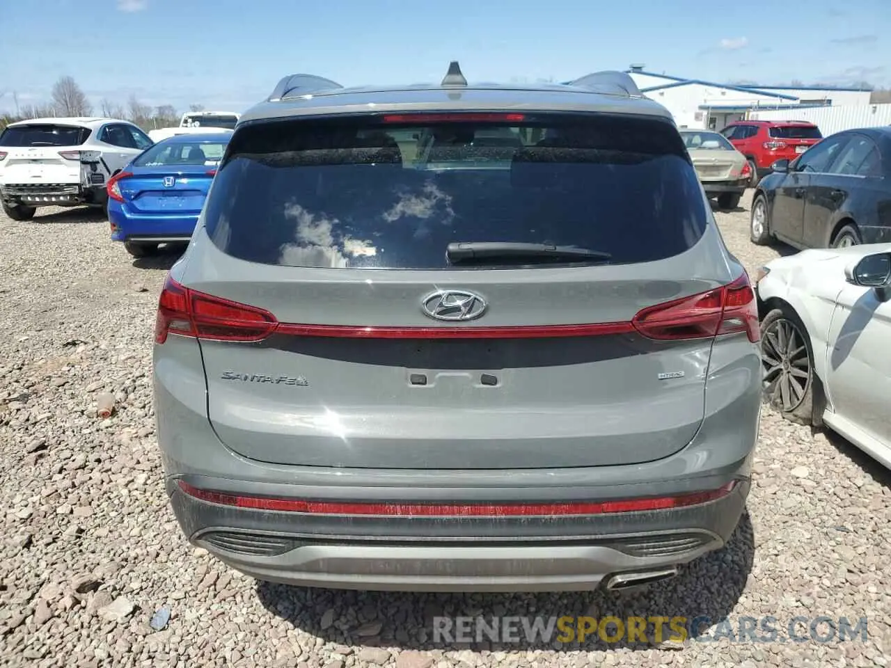 6 Photograph of a damaged car 5NMS2DAJ9PH621278 HYUNDAI SANTA FE 2023