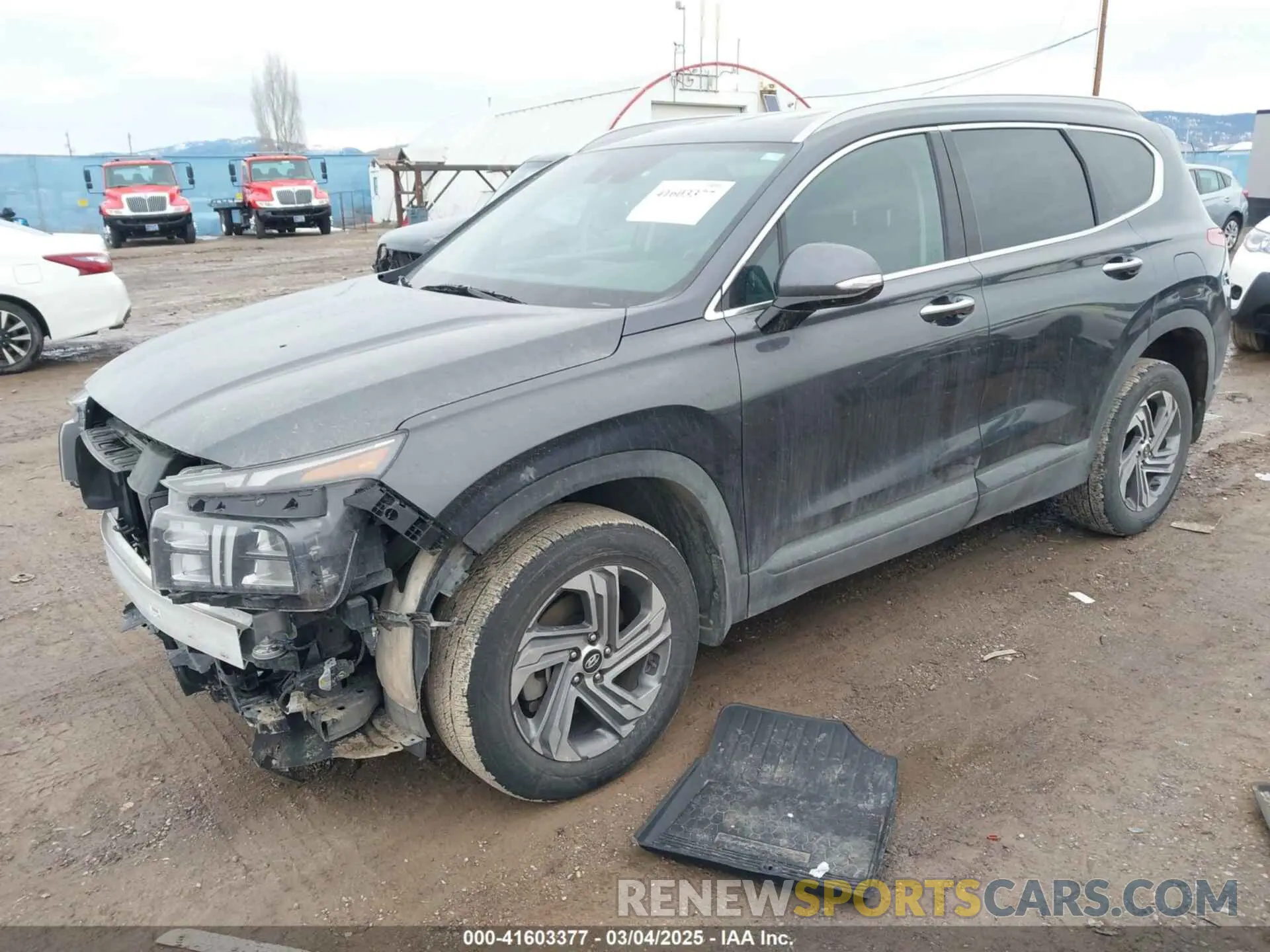 2 Photograph of a damaged car 5NMS2DAJ9PH652417 HYUNDAI SANTA FE 2023