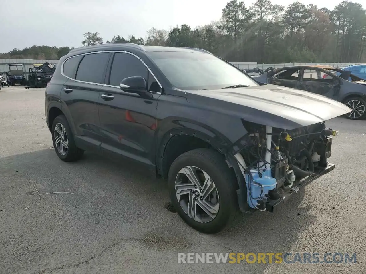 4 Photograph of a damaged car 5NMS2DAJXPH536546 HYUNDAI SANTA FE 2023