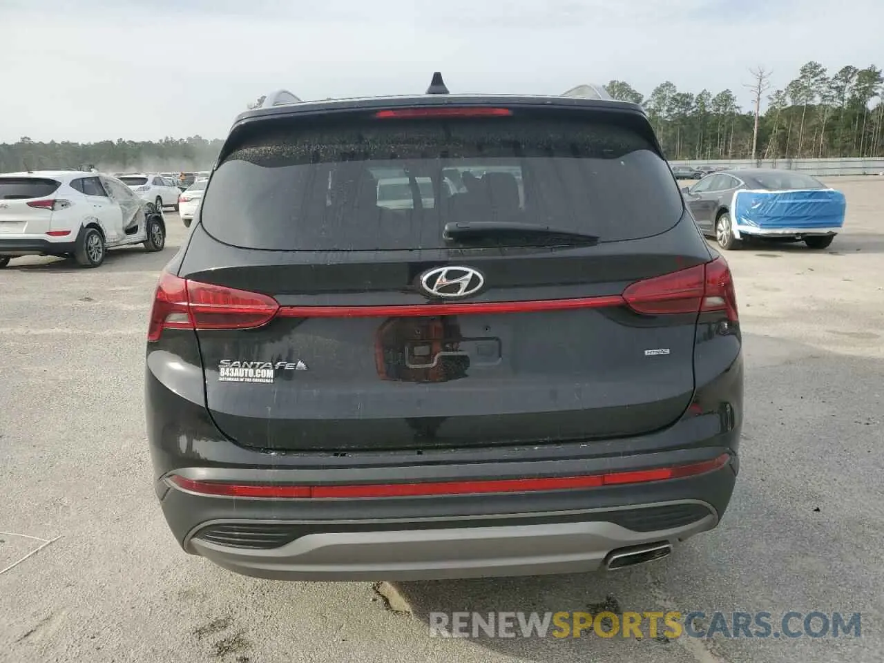 6 Photograph of a damaged car 5NMS2DAJXPH536546 HYUNDAI SANTA FE 2023