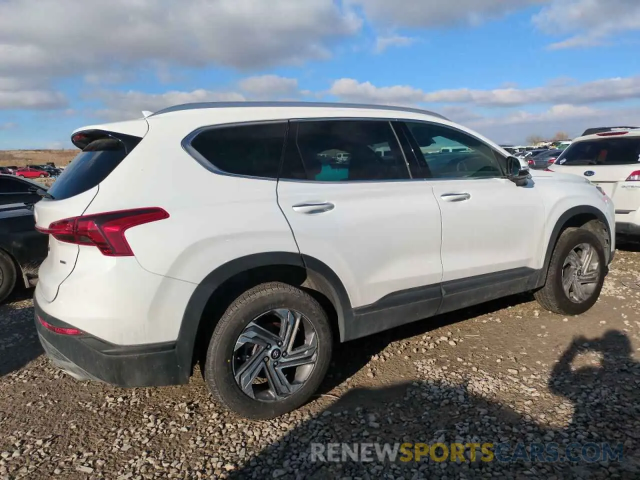 3 Photograph of a damaged car 5NMS2DAJXPH571345 HYUNDAI SANTA FE 2023