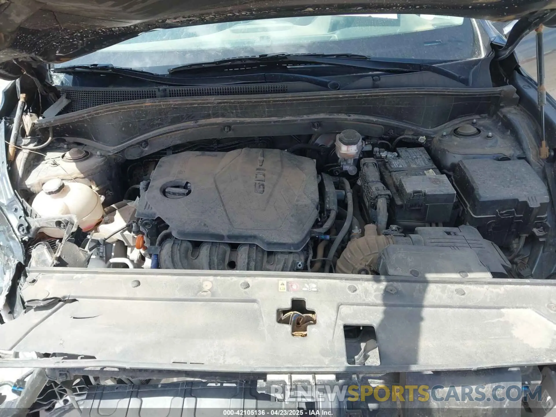 10 Photograph of a damaged car 5NMS2DAJXPH599663 HYUNDAI SANTA FE 2023