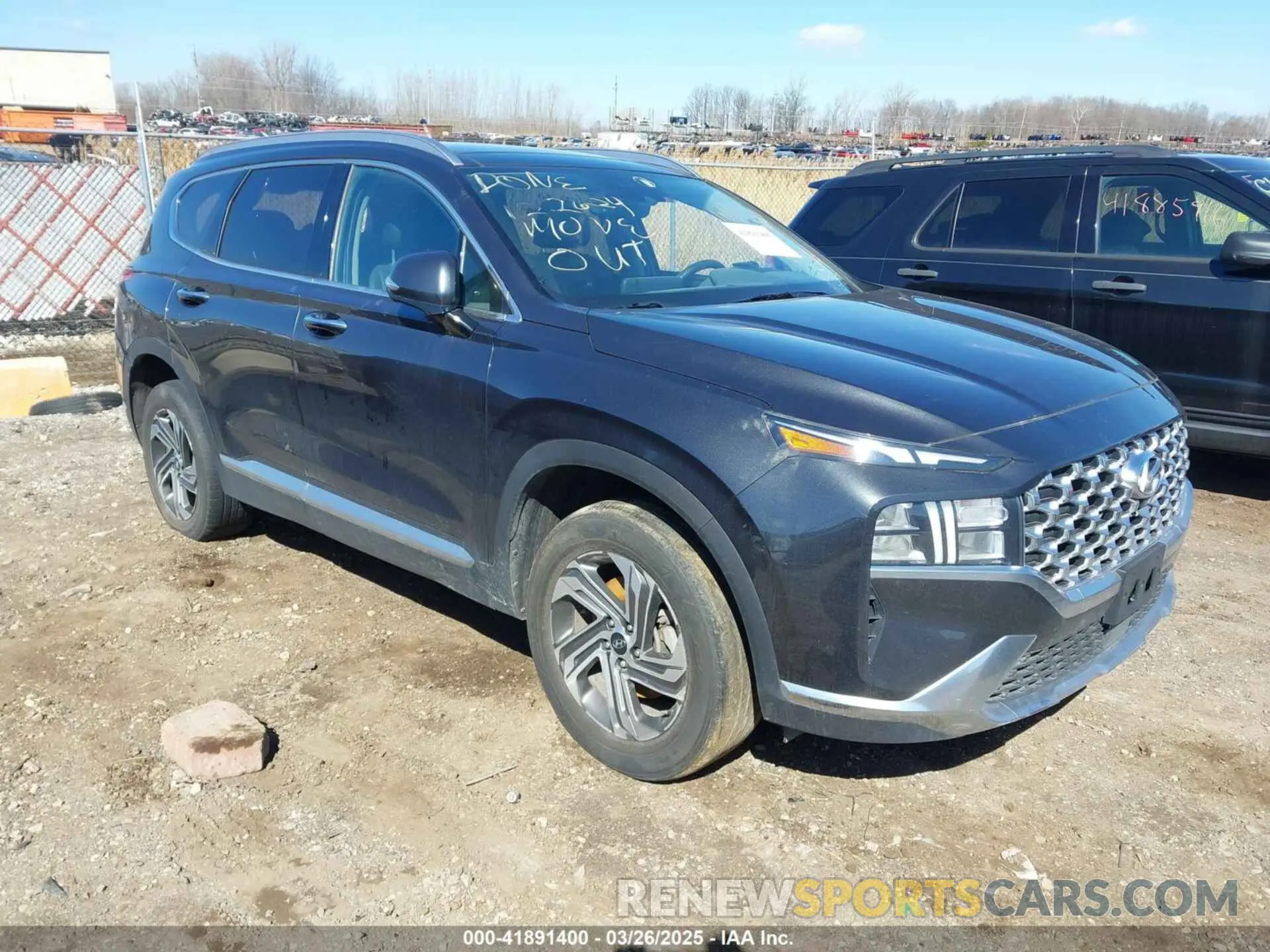 1 Photograph of a damaged car 5NMS34AJ0PH517890 HYUNDAI SANTA FE 2023