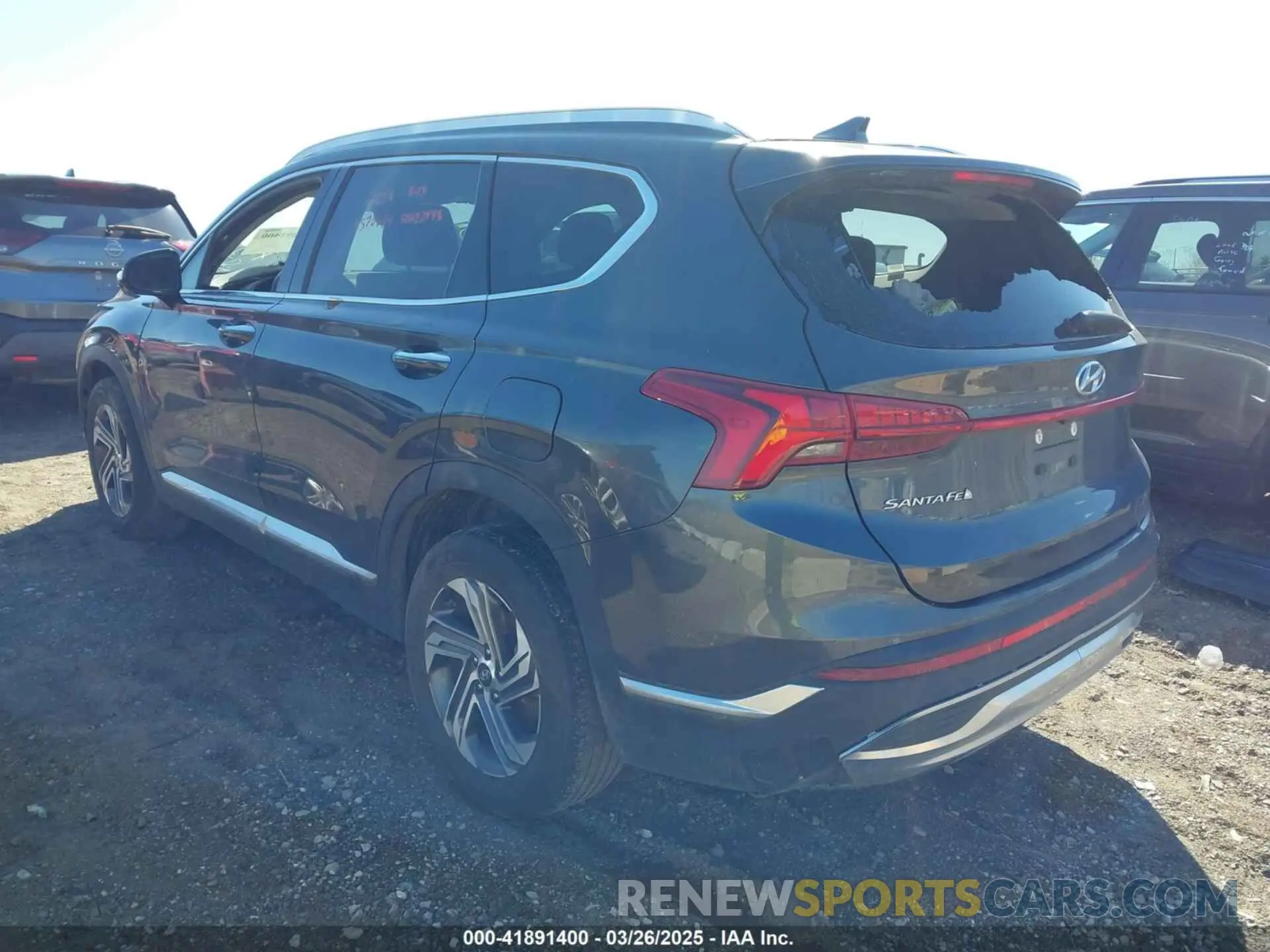 3 Photograph of a damaged car 5NMS34AJ0PH517890 HYUNDAI SANTA FE 2023