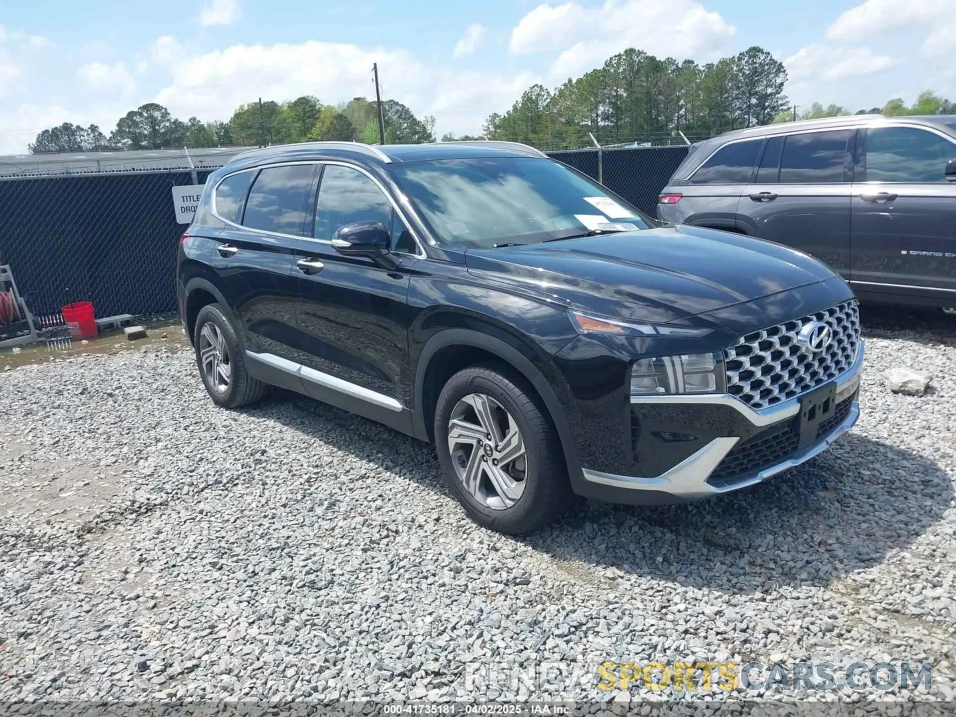 1 Photograph of a damaged car 5NMS34AJ0PH527884 HYUNDAI SANTA FE 2023