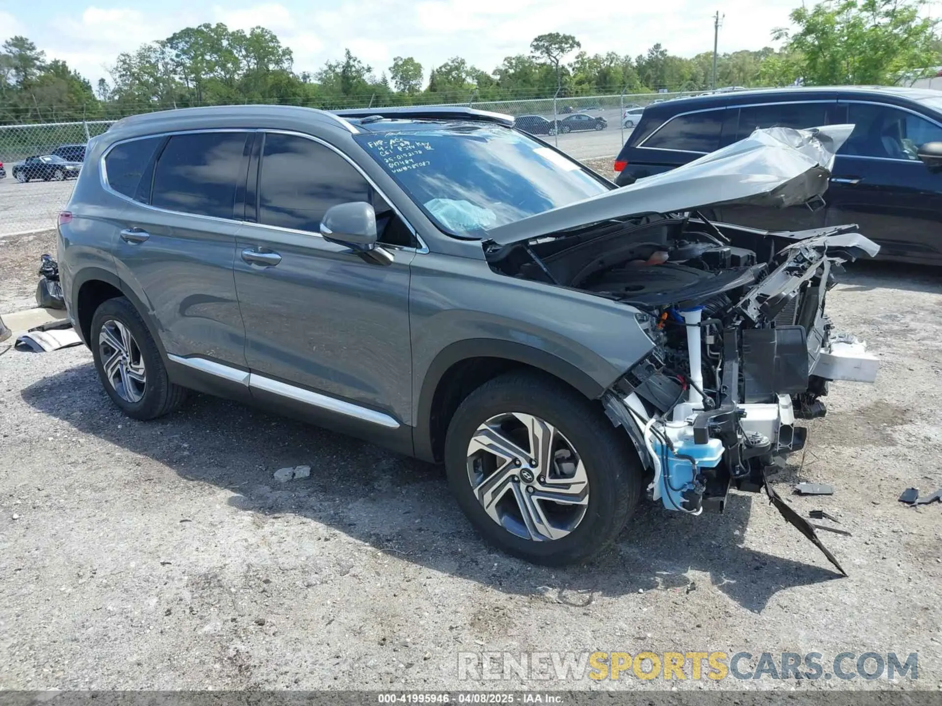 1 Photograph of a damaged car 5NMS34AJ0PH585087 HYUNDAI SANTA FE 2023