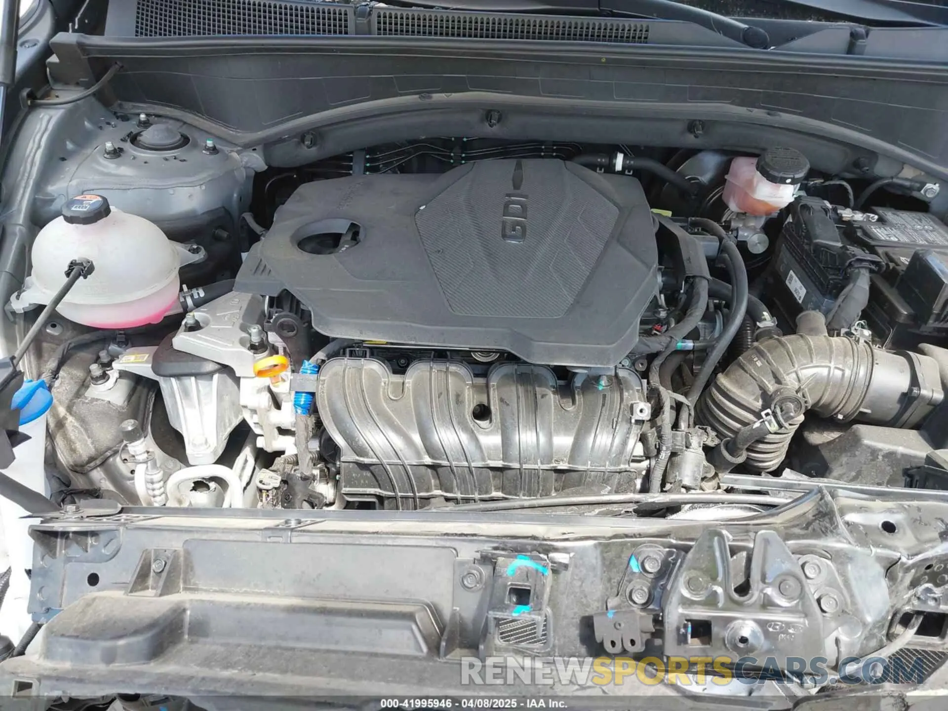 10 Photograph of a damaged car 5NMS34AJ0PH585087 HYUNDAI SANTA FE 2023