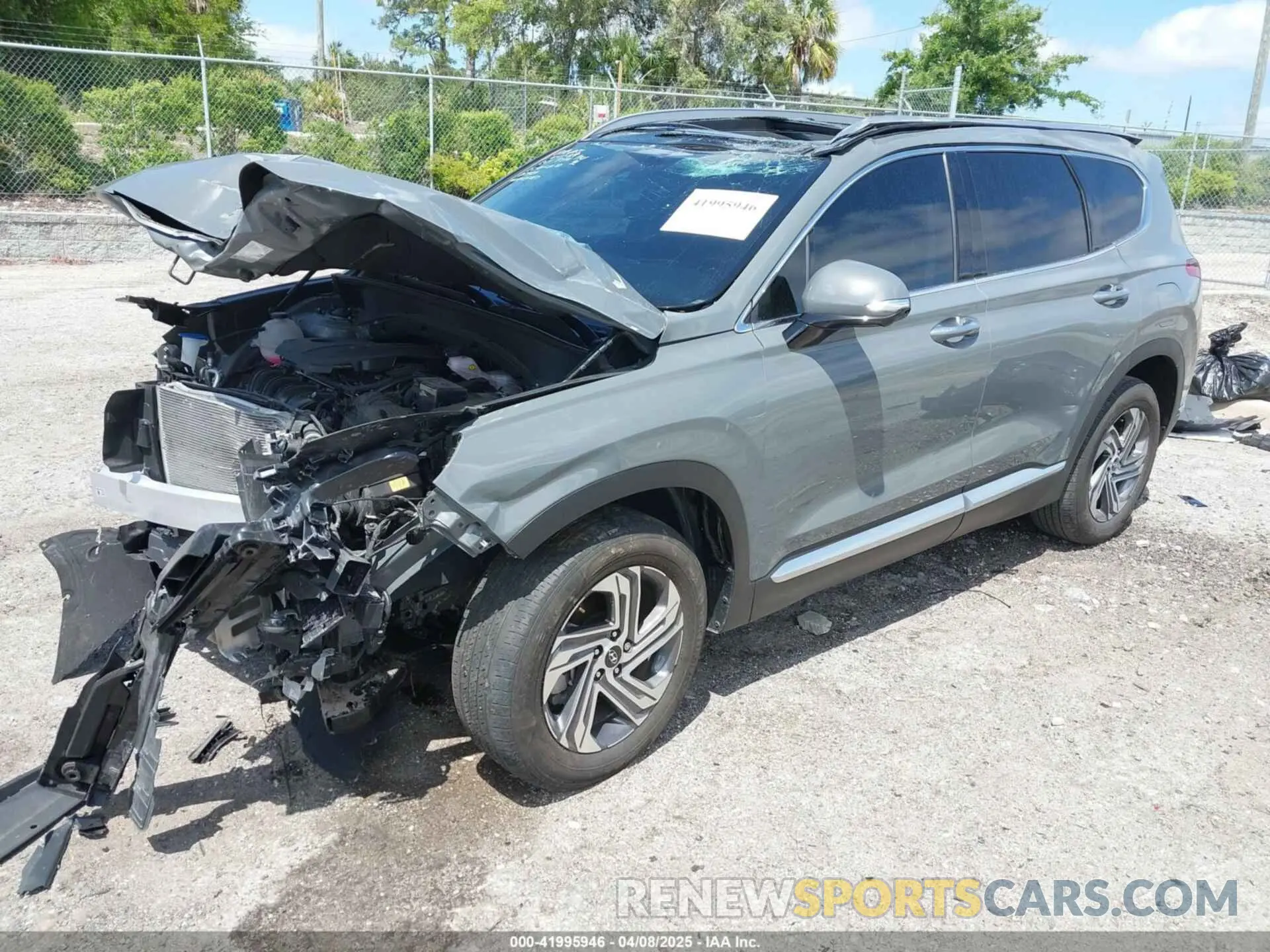 2 Photograph of a damaged car 5NMS34AJ0PH585087 HYUNDAI SANTA FE 2023