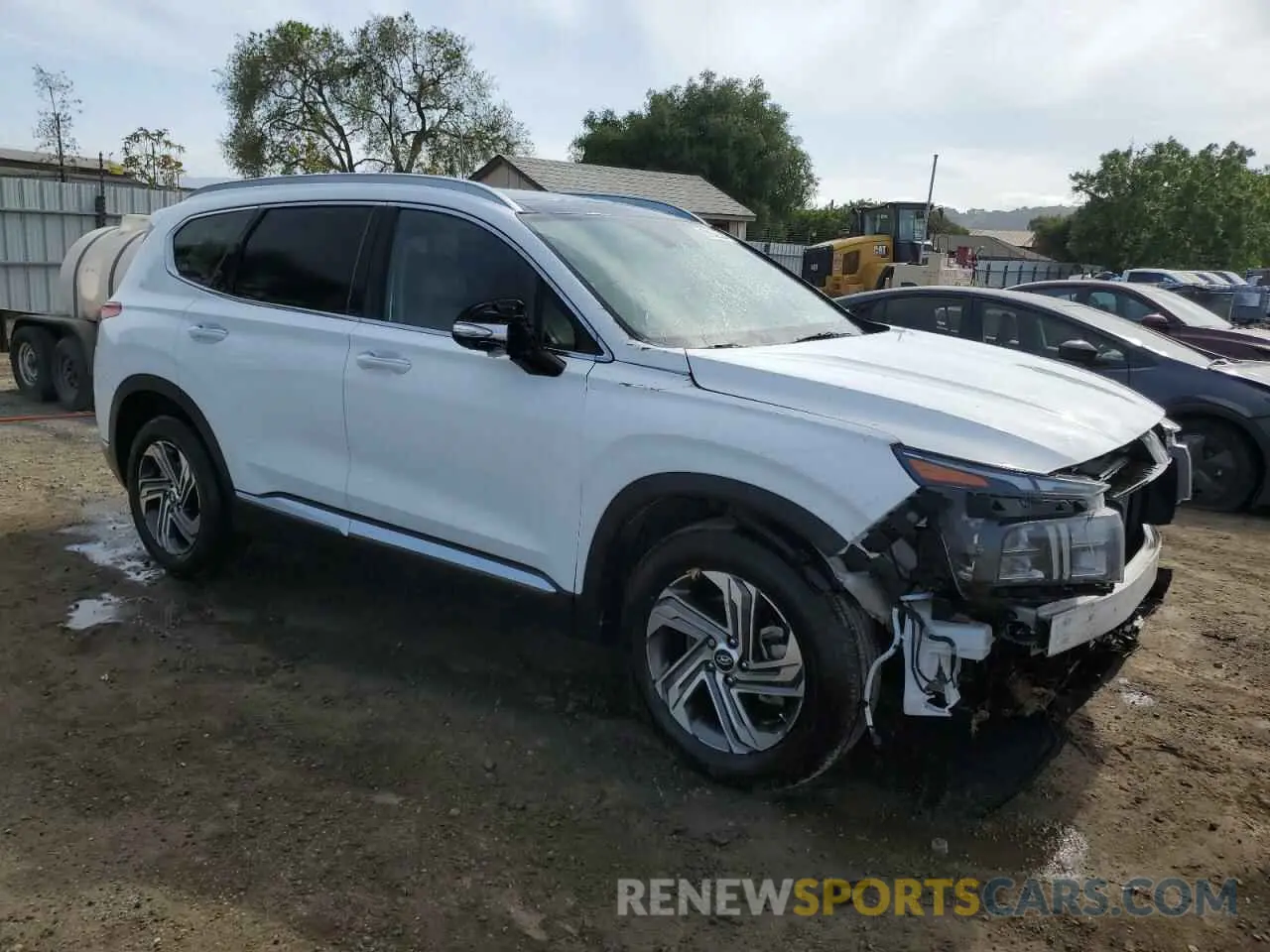 4 Photograph of a damaged car 5NMS34AJ2PH505630 HYUNDAI SANTA FE 2023