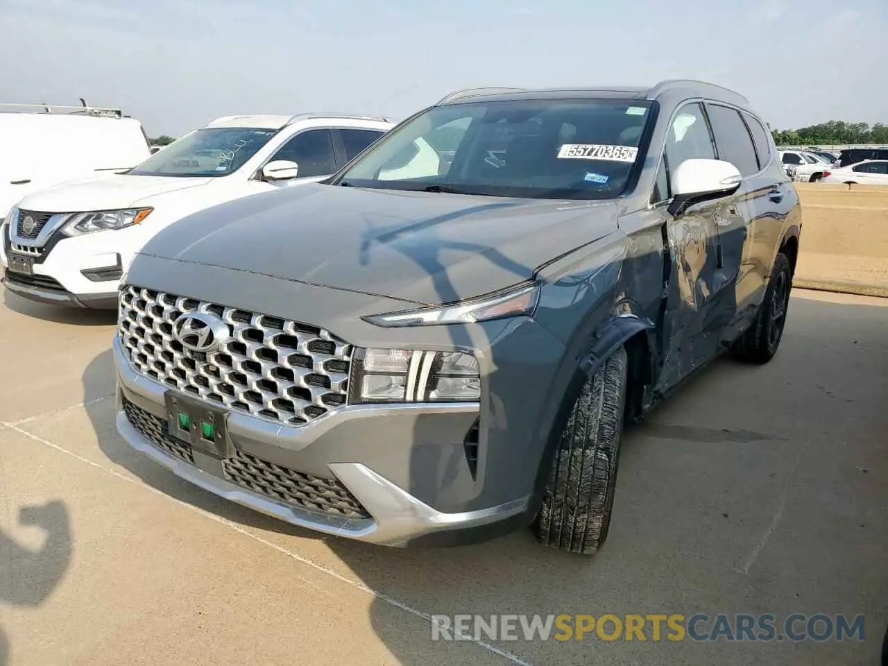1 Photograph of a damaged car 5NMS34AJ4PH502065 HYUNDAI SANTA FE 2023