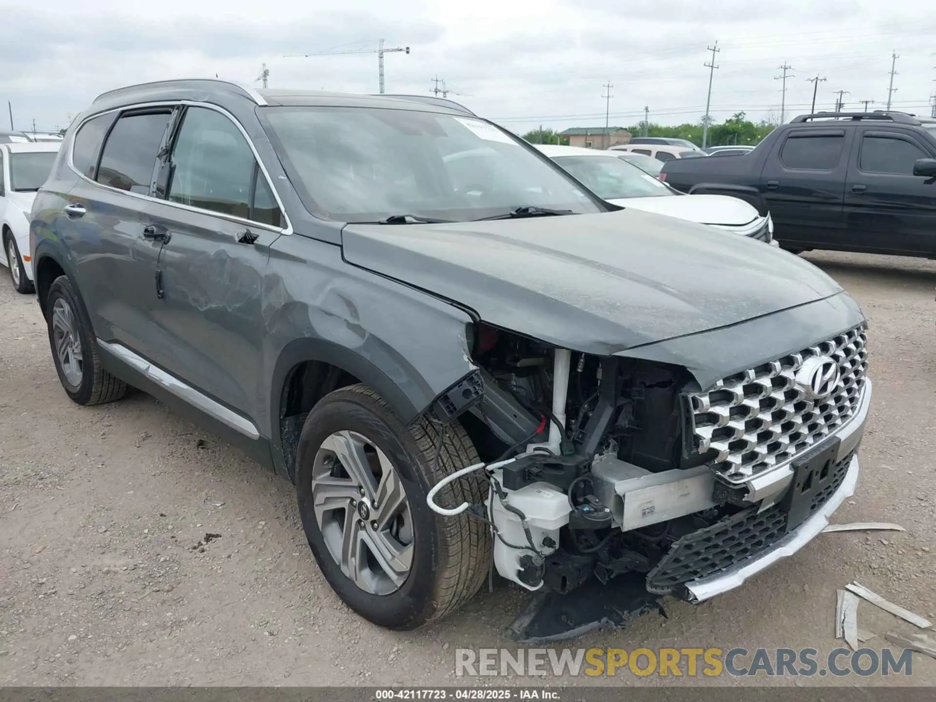 1 Photograph of a damaged car 5NMS34AJ4PH523126 HYUNDAI SANTA FE 2023