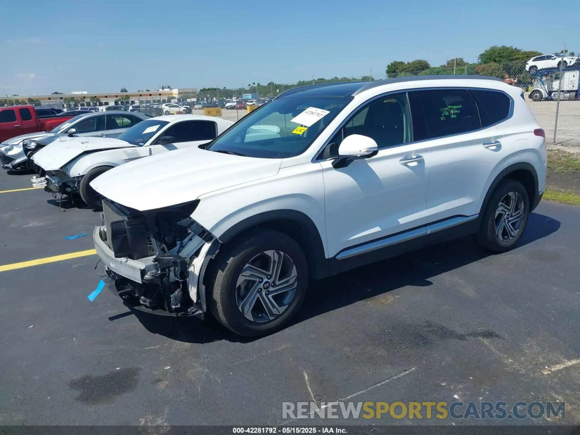 2 Photograph of a damaged car 5NMS34AJ4PH598778 HYUNDAI SANTA FE 2023