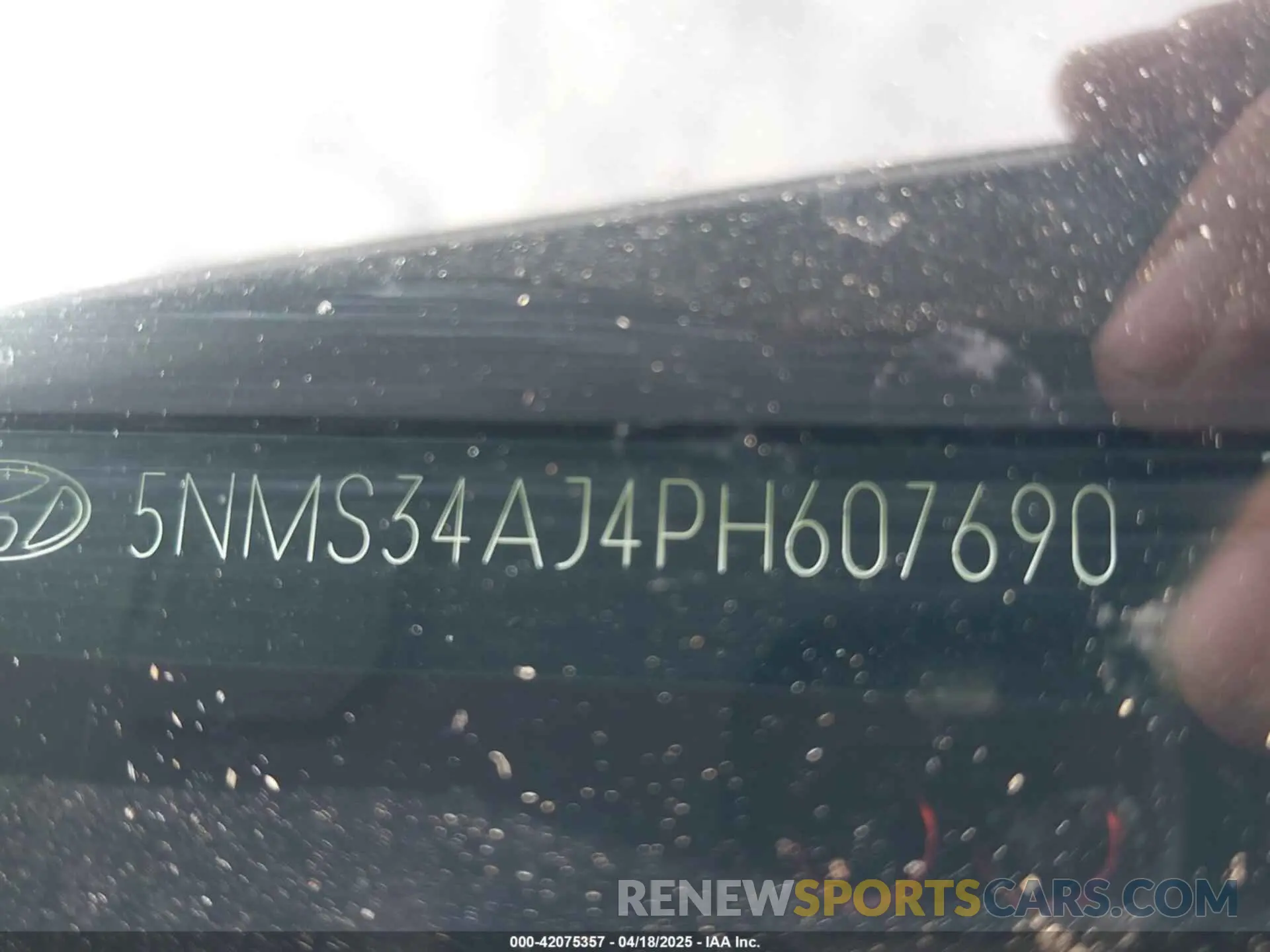 20 Photograph of a damaged car 5NMS34AJ4PH607690 HYUNDAI SANTA FE 2023