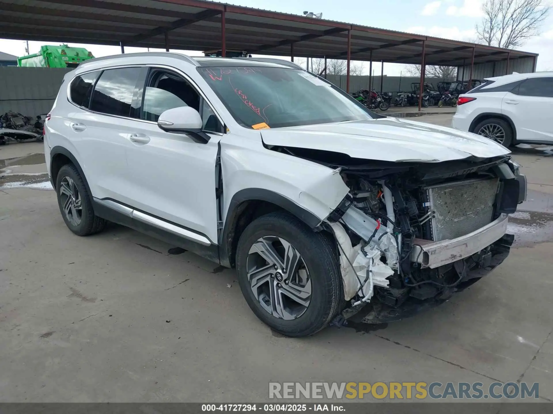1 Photograph of a damaged car 5NMS34AJ4PH618995 HYUNDAI SANTA FE 2023