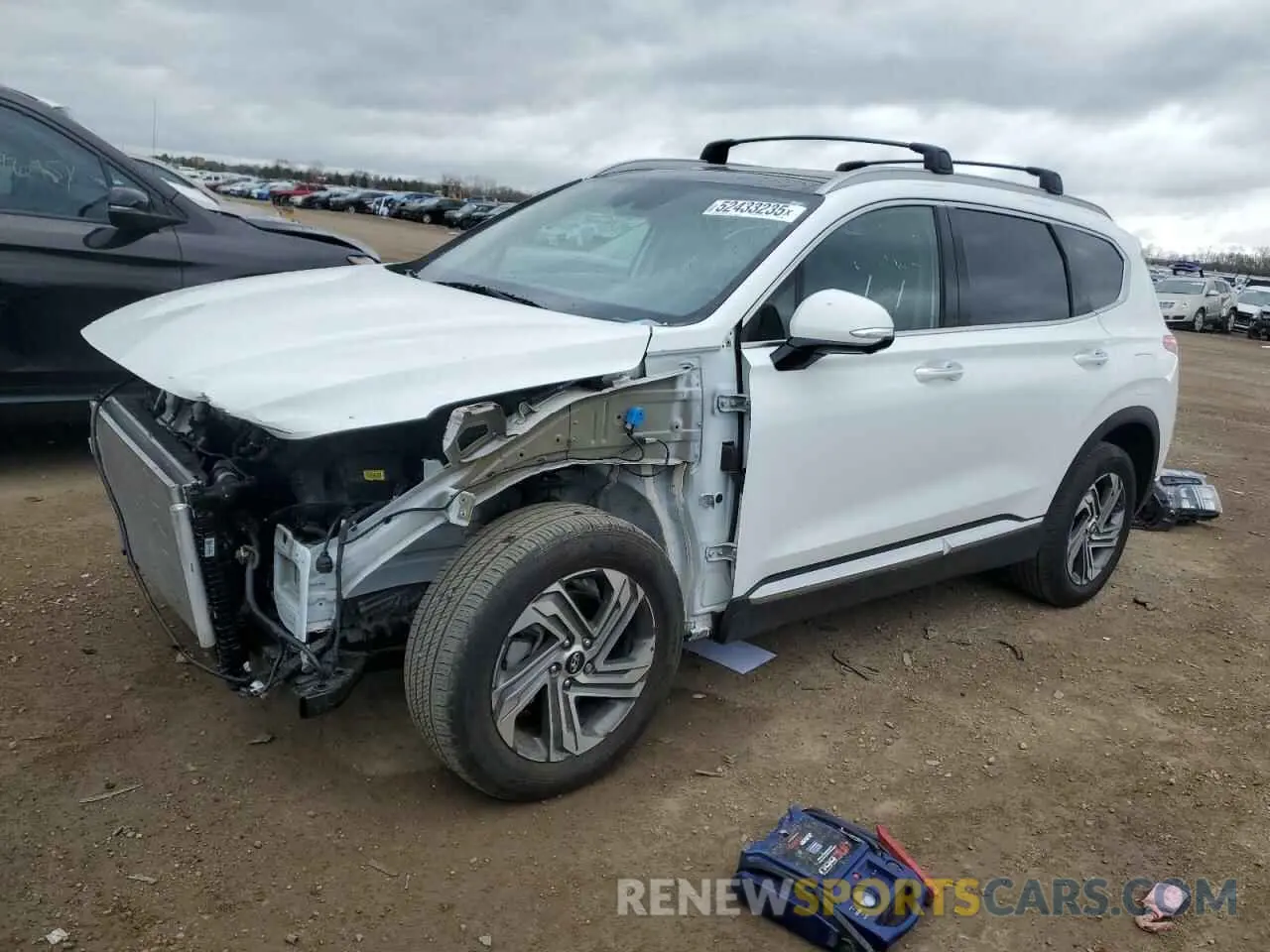 1 Photograph of a damaged car 5NMS34AJ5PH608086 HYUNDAI SANTA FE 2023