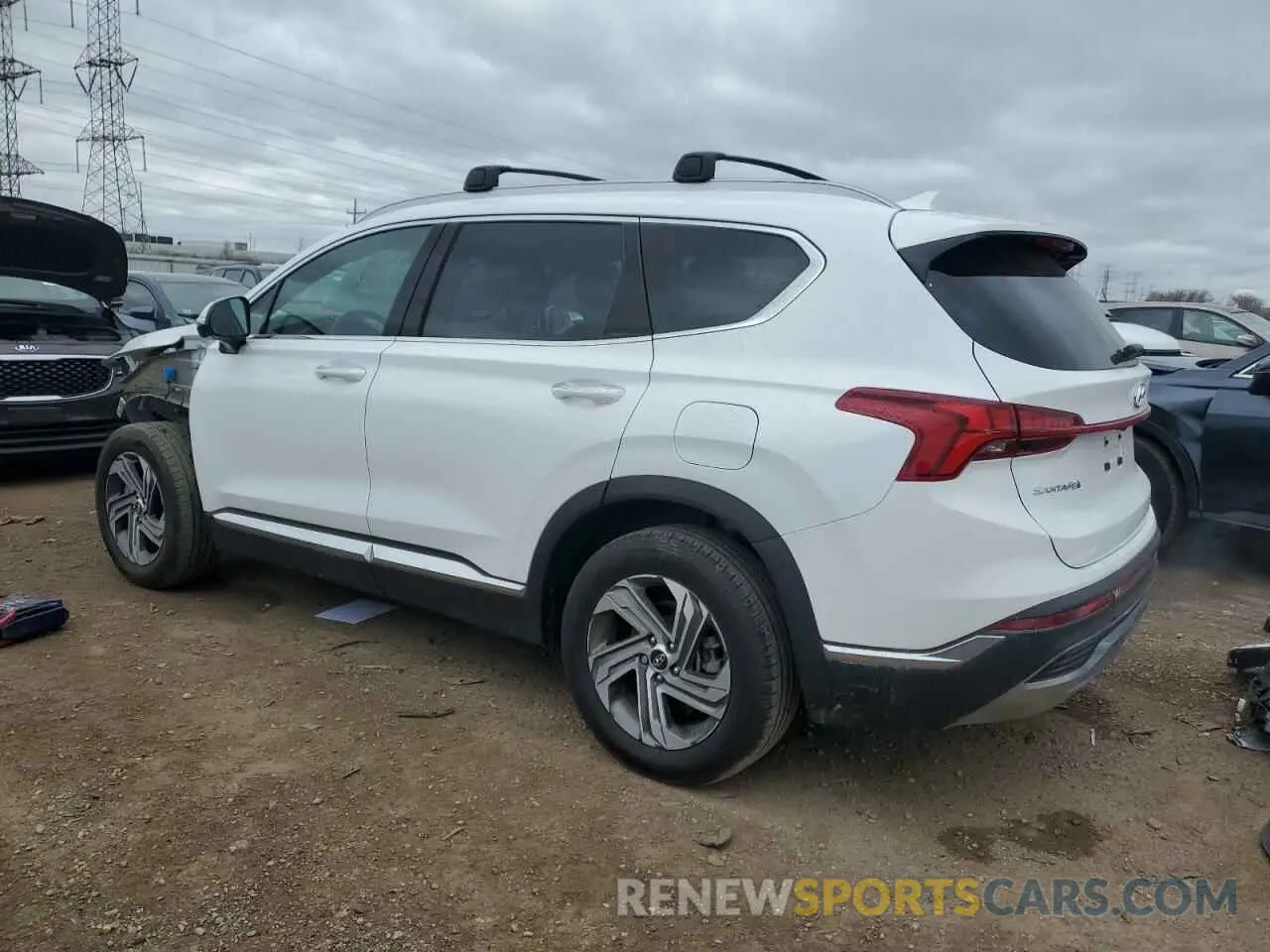 2 Photograph of a damaged car 5NMS34AJ5PH608086 HYUNDAI SANTA FE 2023