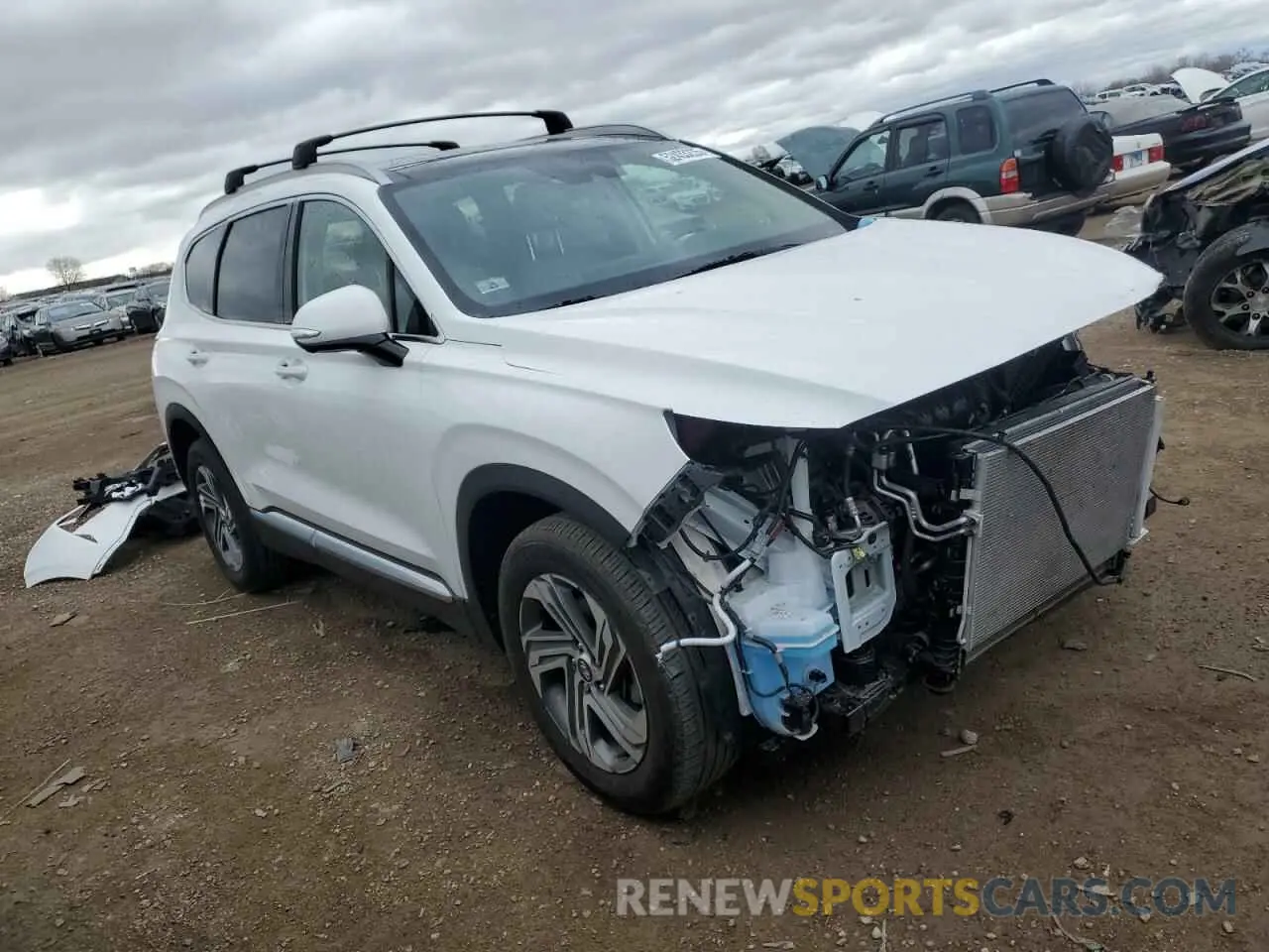 4 Photograph of a damaged car 5NMS34AJ5PH608086 HYUNDAI SANTA FE 2023