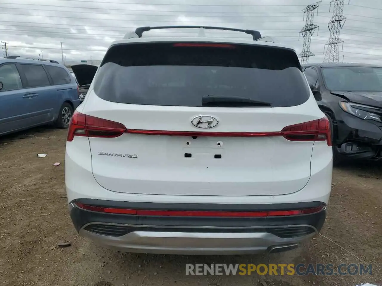 6 Photograph of a damaged car 5NMS34AJ5PH608086 HYUNDAI SANTA FE 2023