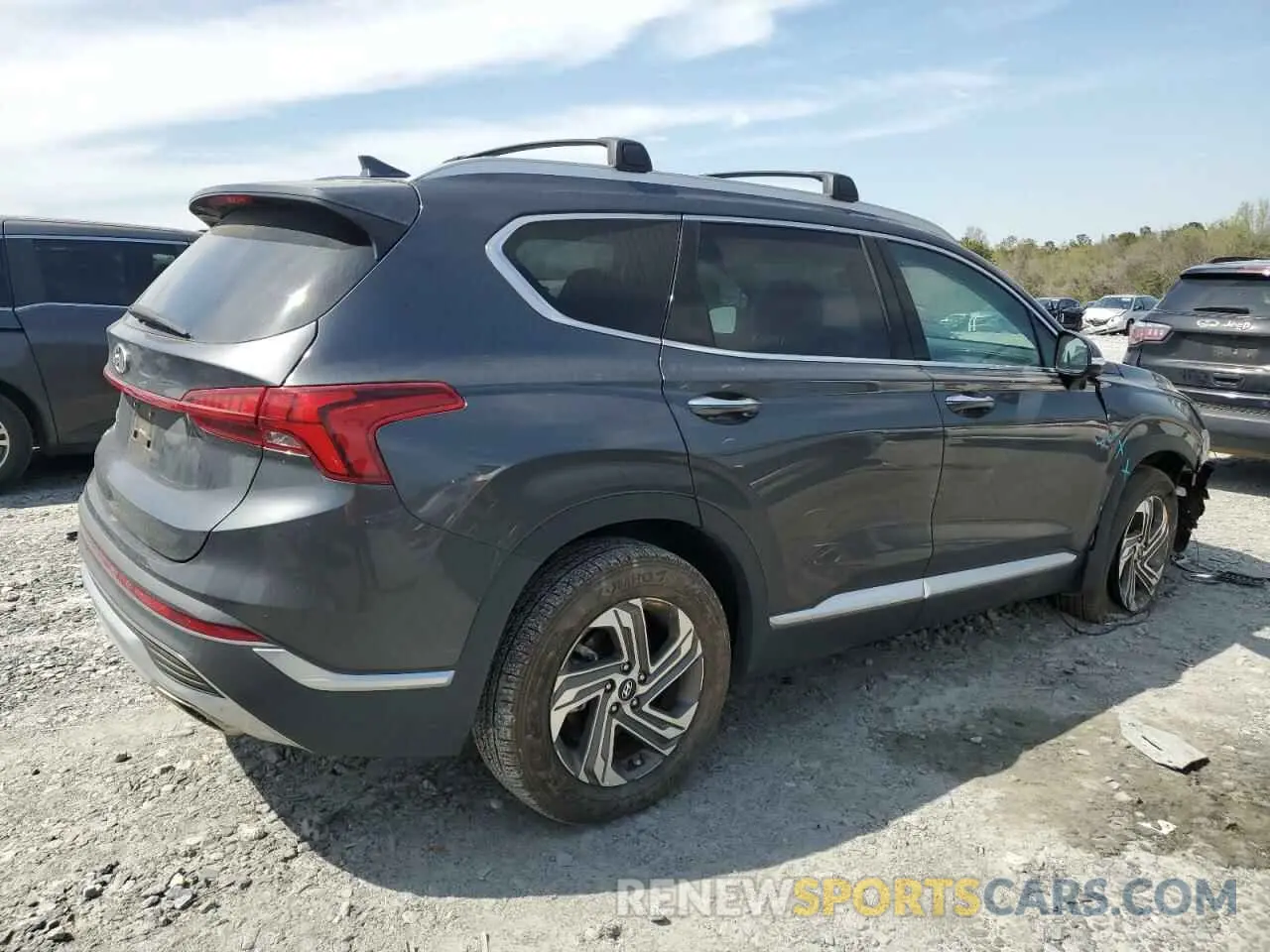 3 Photograph of a damaged car 5NMS34AJ6PH588589 HYUNDAI SANTA FE 2023