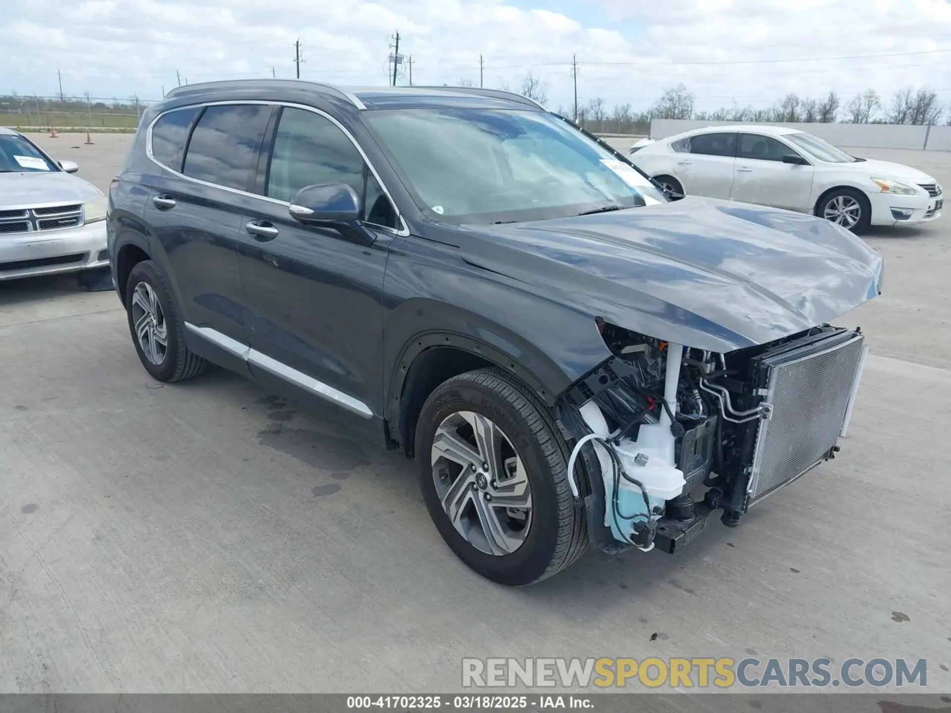 1 Photograph of a damaged car 5NMS34AJ6PH654171 HYUNDAI SANTA FE 2023