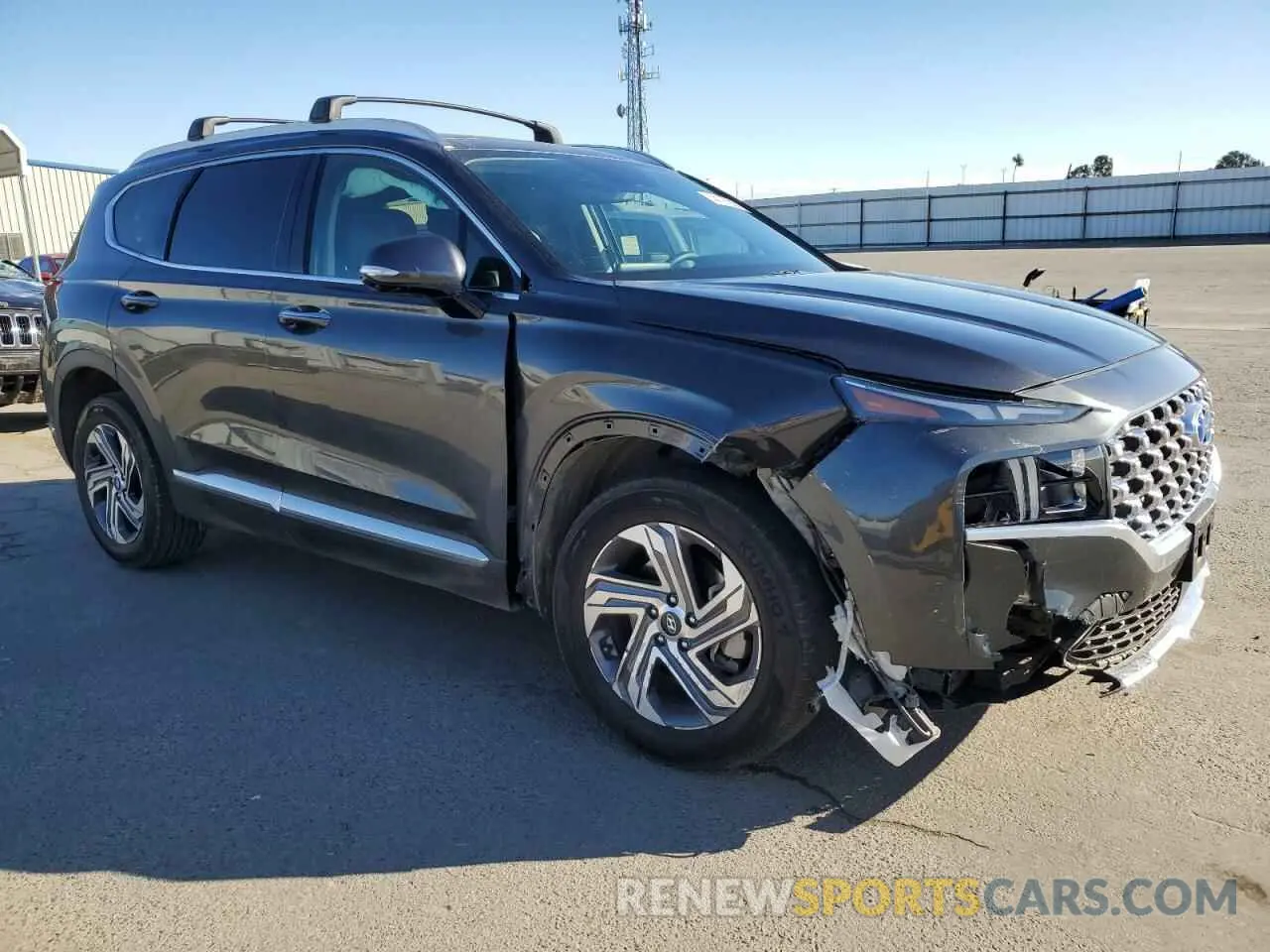 4 Photograph of a damaged car 5NMS34AJ8PH608065 HYUNDAI SANTA FE 2023
