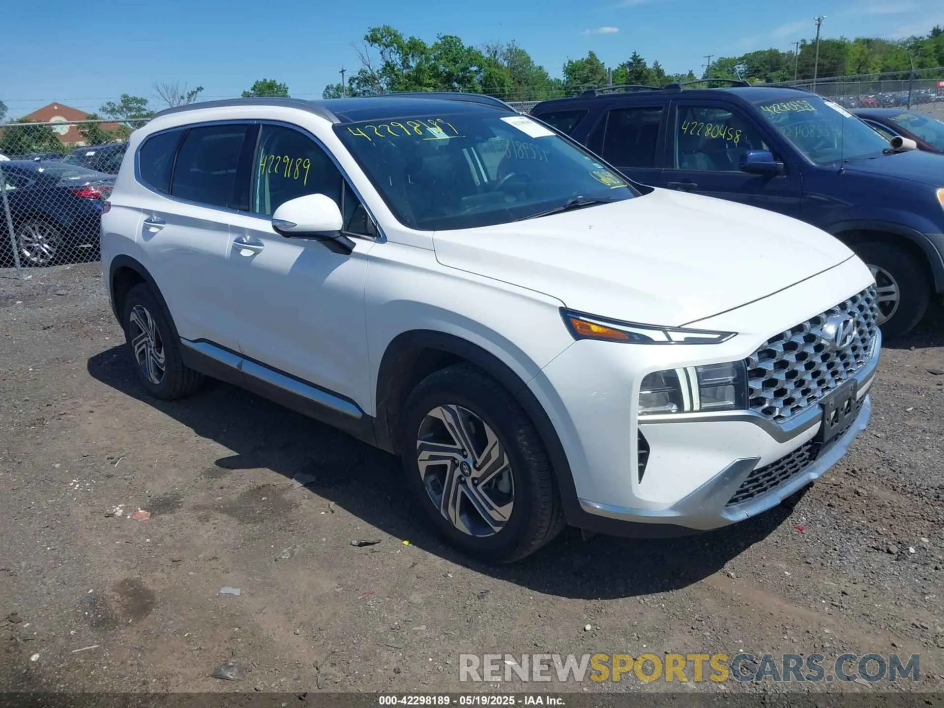 1 Photograph of a damaged car 5NMS34AJ8PH611659 HYUNDAI SANTA FE 2023