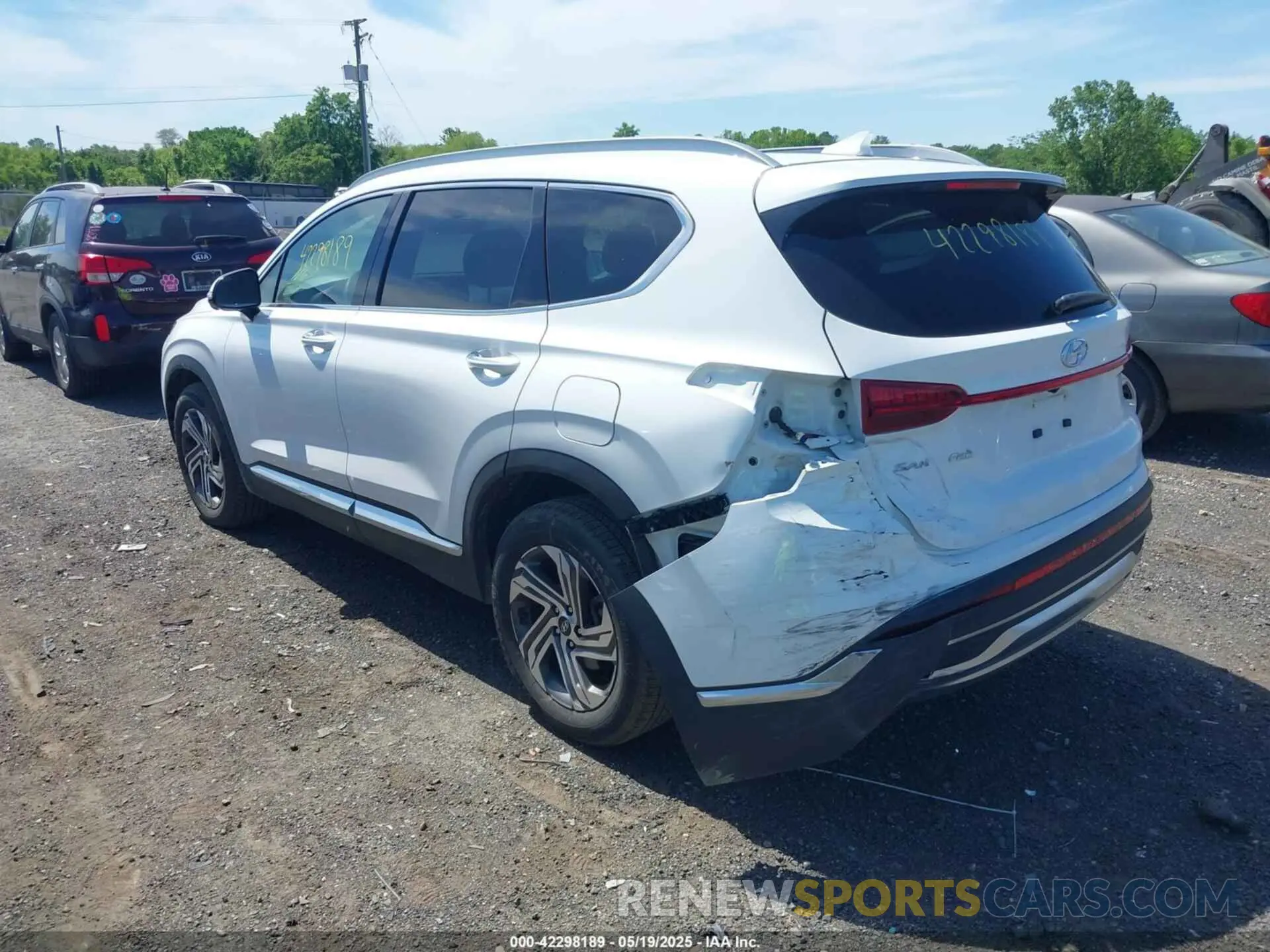 3 Photograph of a damaged car 5NMS34AJ8PH611659 HYUNDAI SANTA FE 2023
