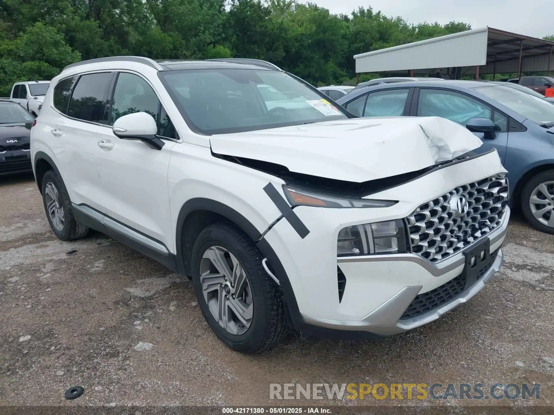 1 Photograph of a damaged car 5NMS34AJ9PH527799 HYUNDAI SANTA FE 2023