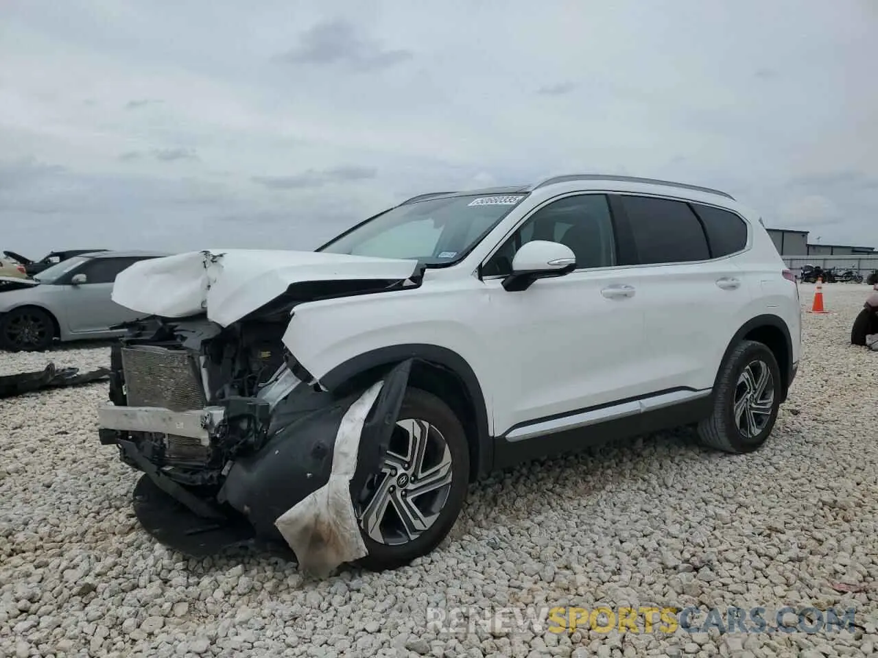 1 Photograph of a damaged car 5NMS34AJXPH544451 HYUNDAI SANTA FE 2023