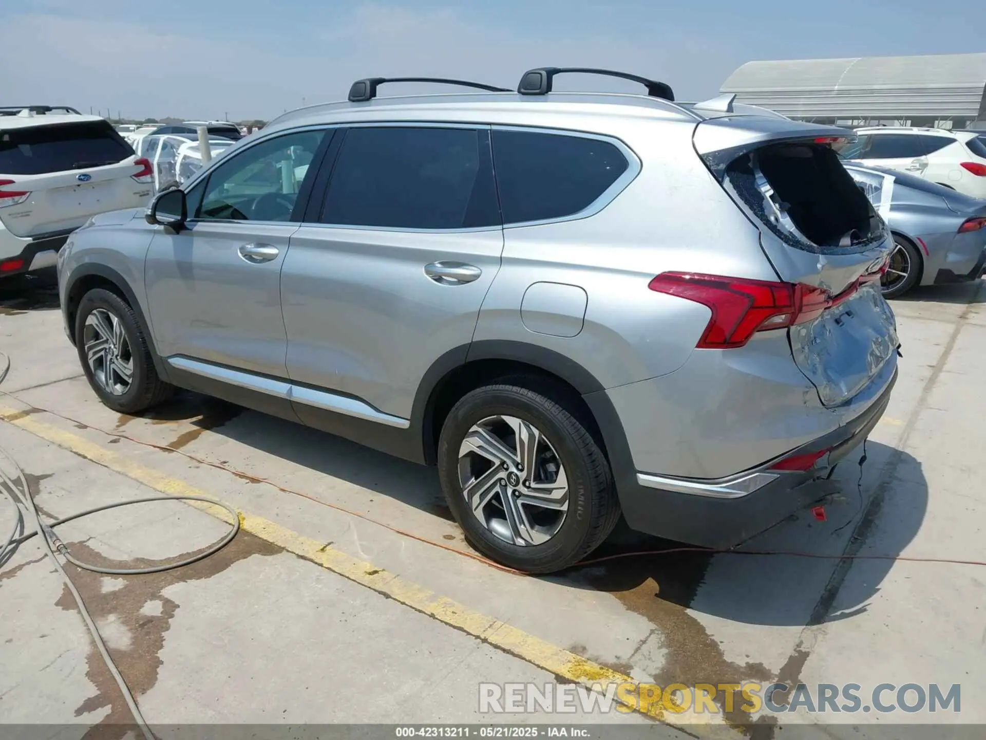 3 Photograph of a damaged car 5NMS34AJXPH620217 HYUNDAI SANTA FE 2023